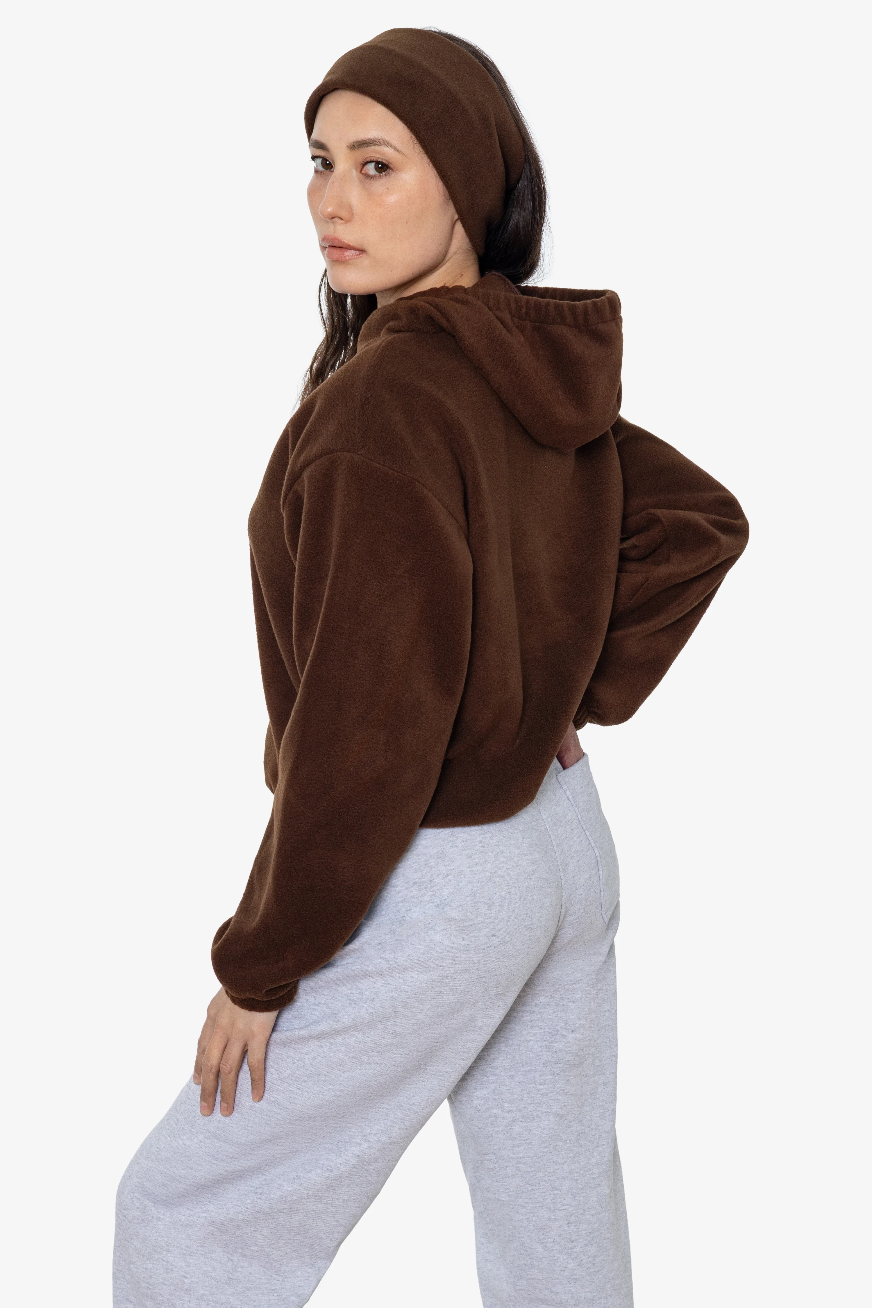 PF409 - Polar Fleece No Pocket Hoodie - Image 11