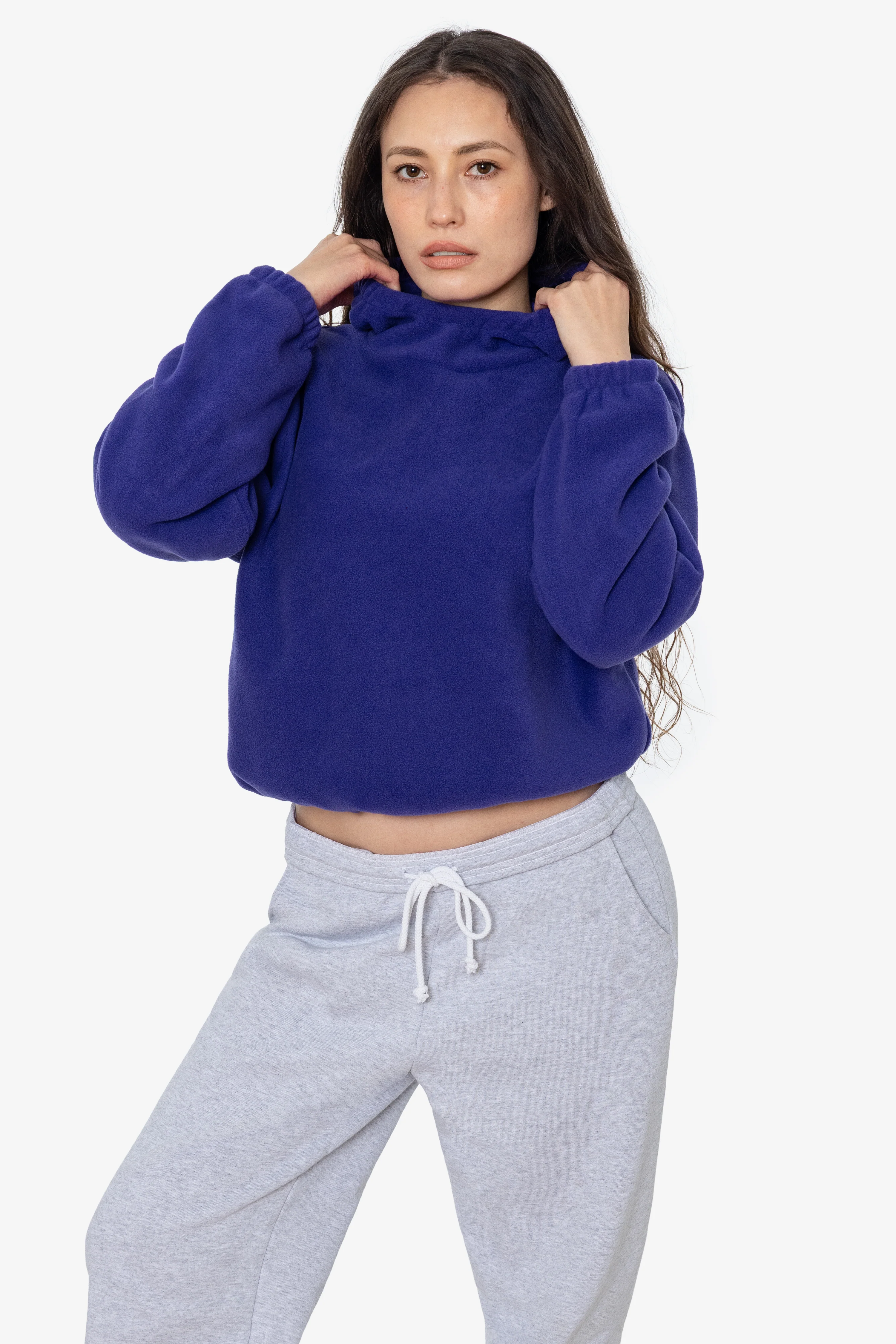 PF409 - Polar Fleece No Pocket Hoodie - Image 12