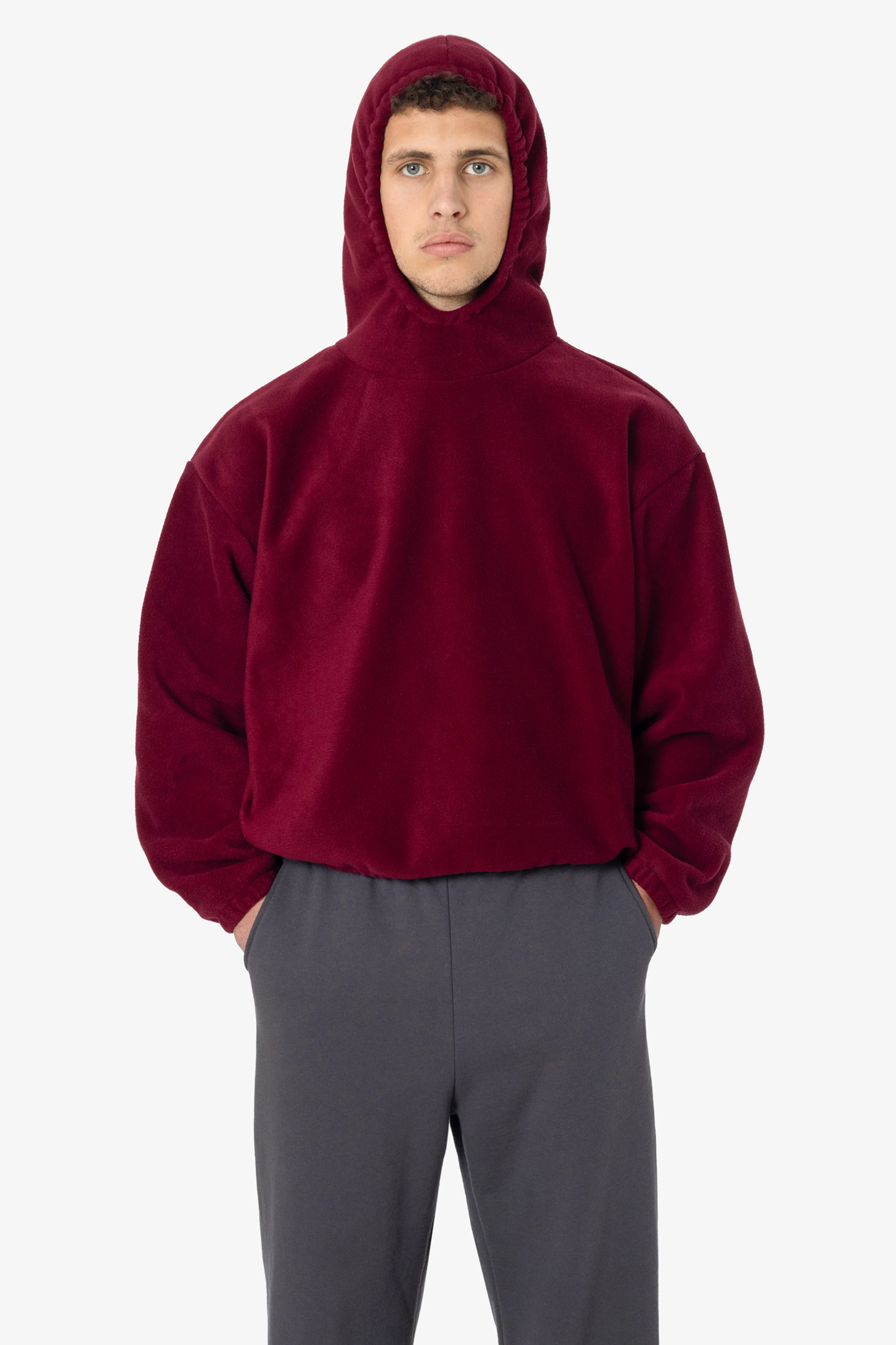 PF409 - Polar Fleece No Pocket Hoodie - Image 20