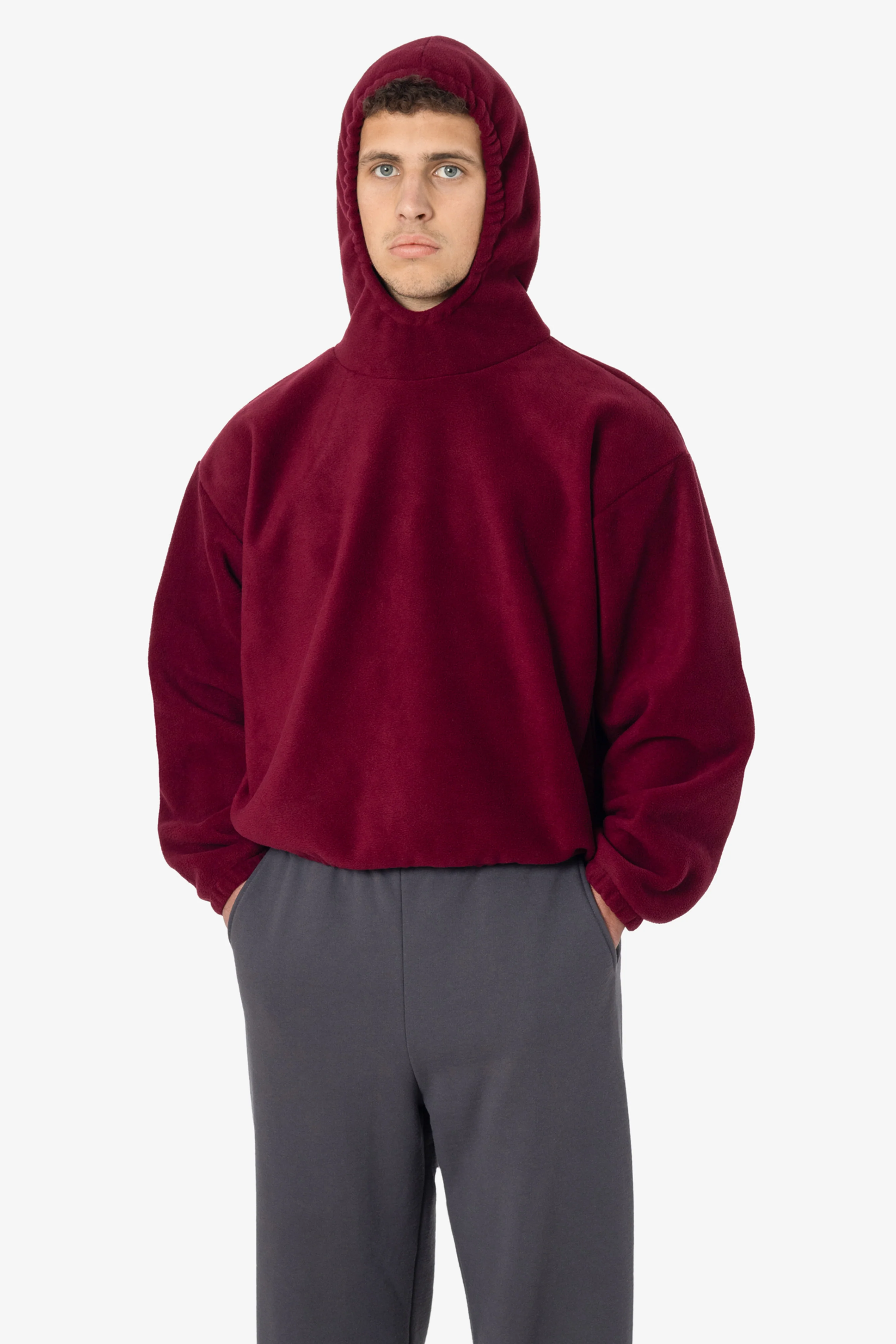 PF409 - Polar Fleece No Pocket Hoodie - Image 21