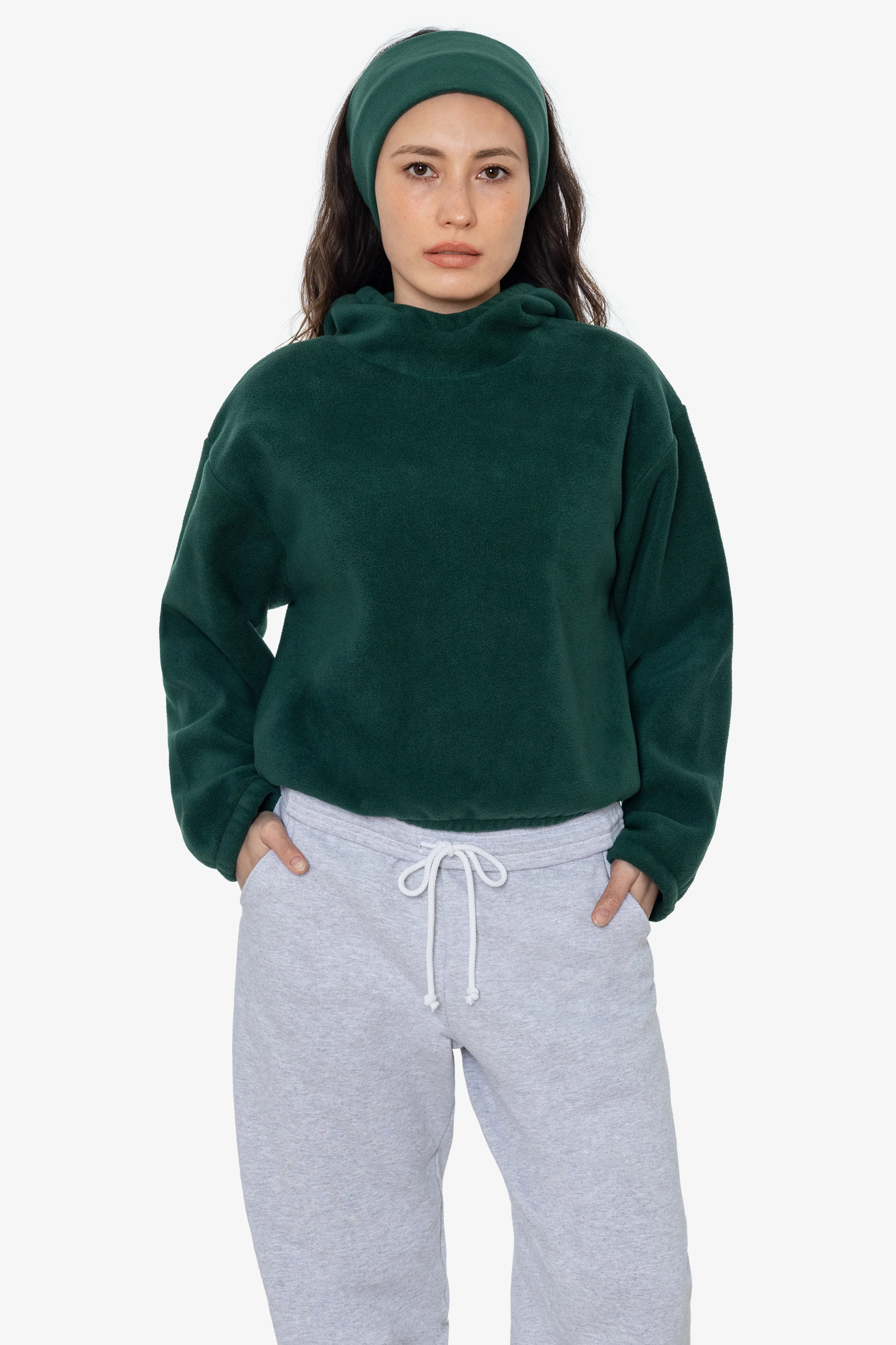 PF409 - Polar Fleece No Pocket Hoodie - Image 3