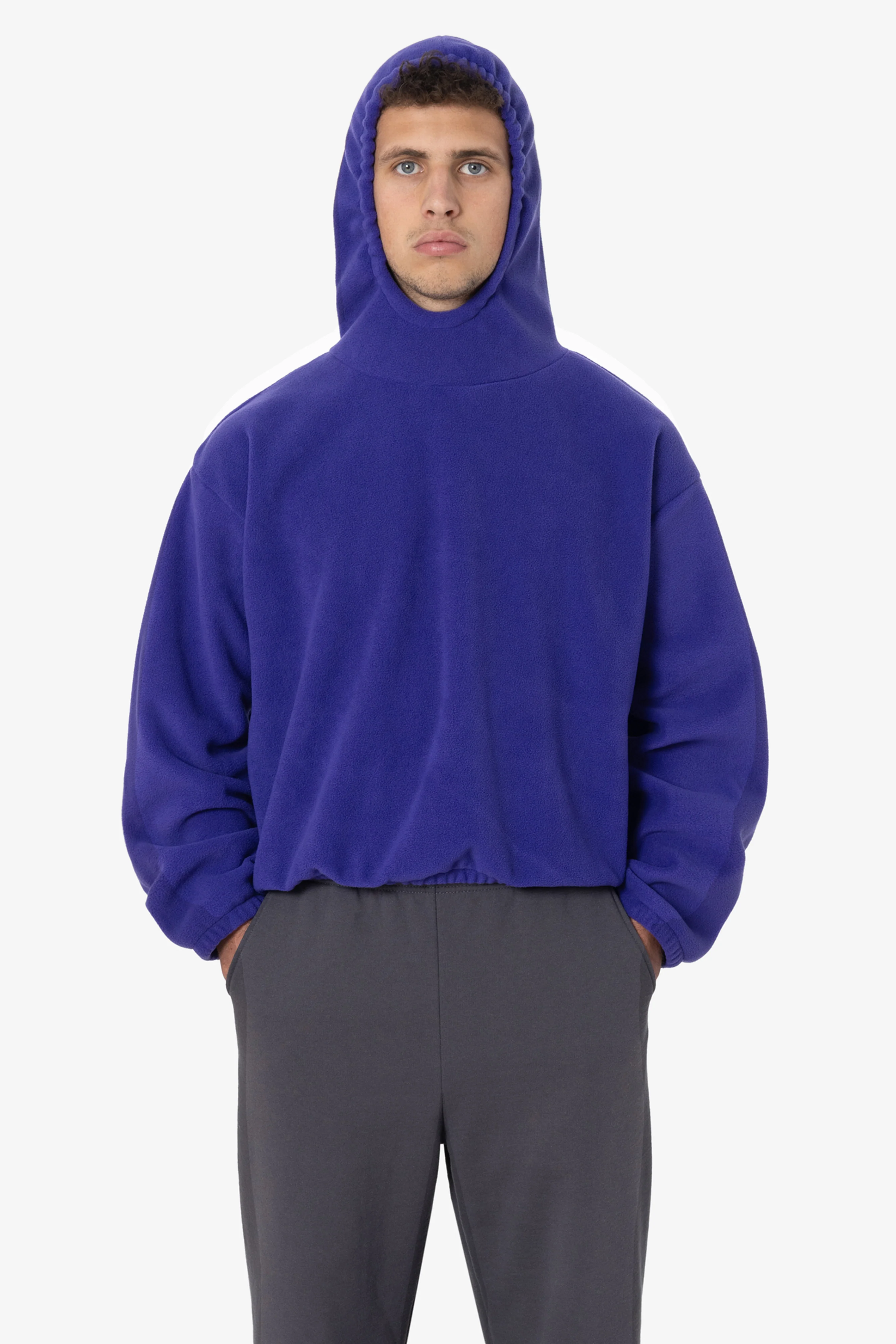 PF409 - Polar Fleece No Pocket Hoodie - Image 35