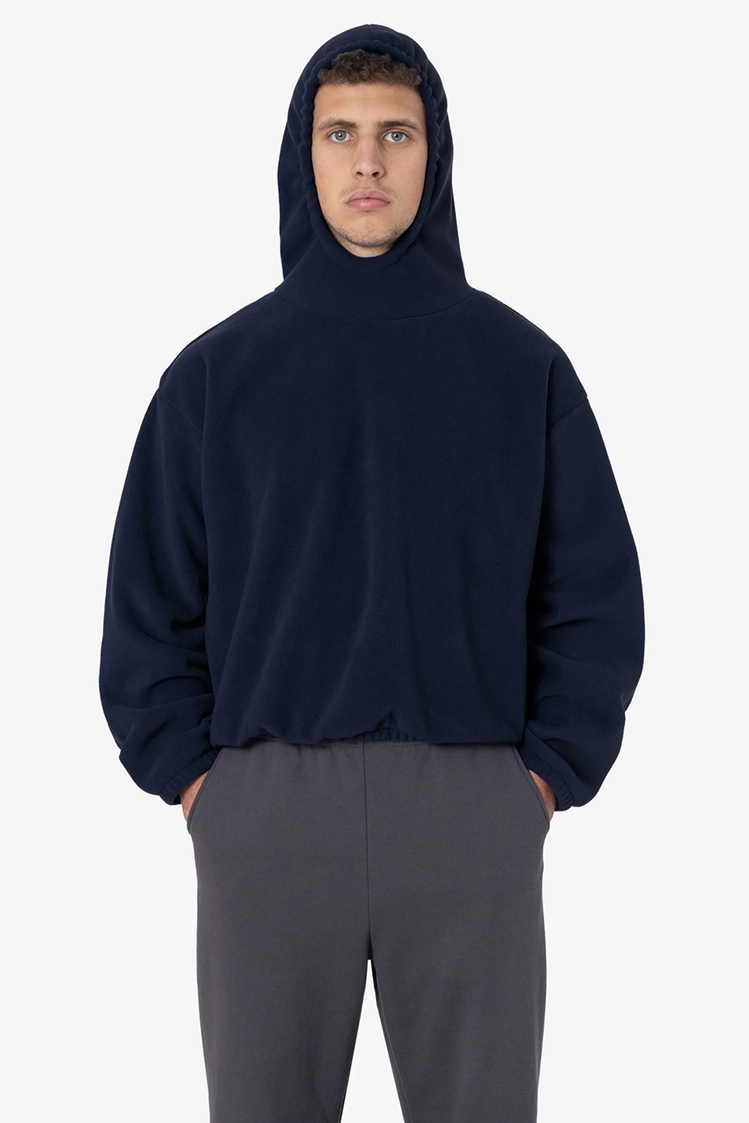 PF409 - Polar Fleece No Pocket Hoodie - Image 45