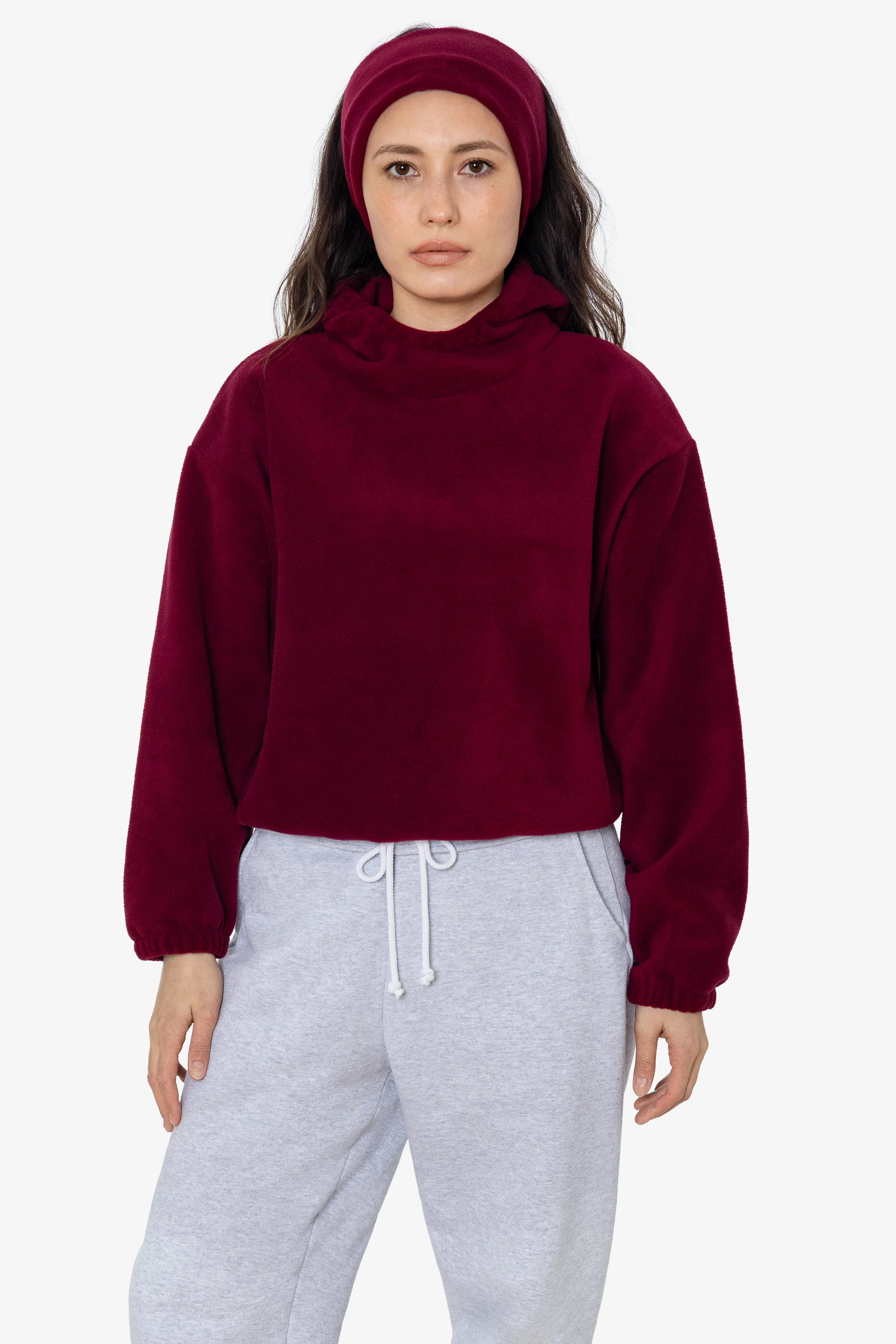 PF409 - Polar Fleece No Pocket Hoodie - Image 6