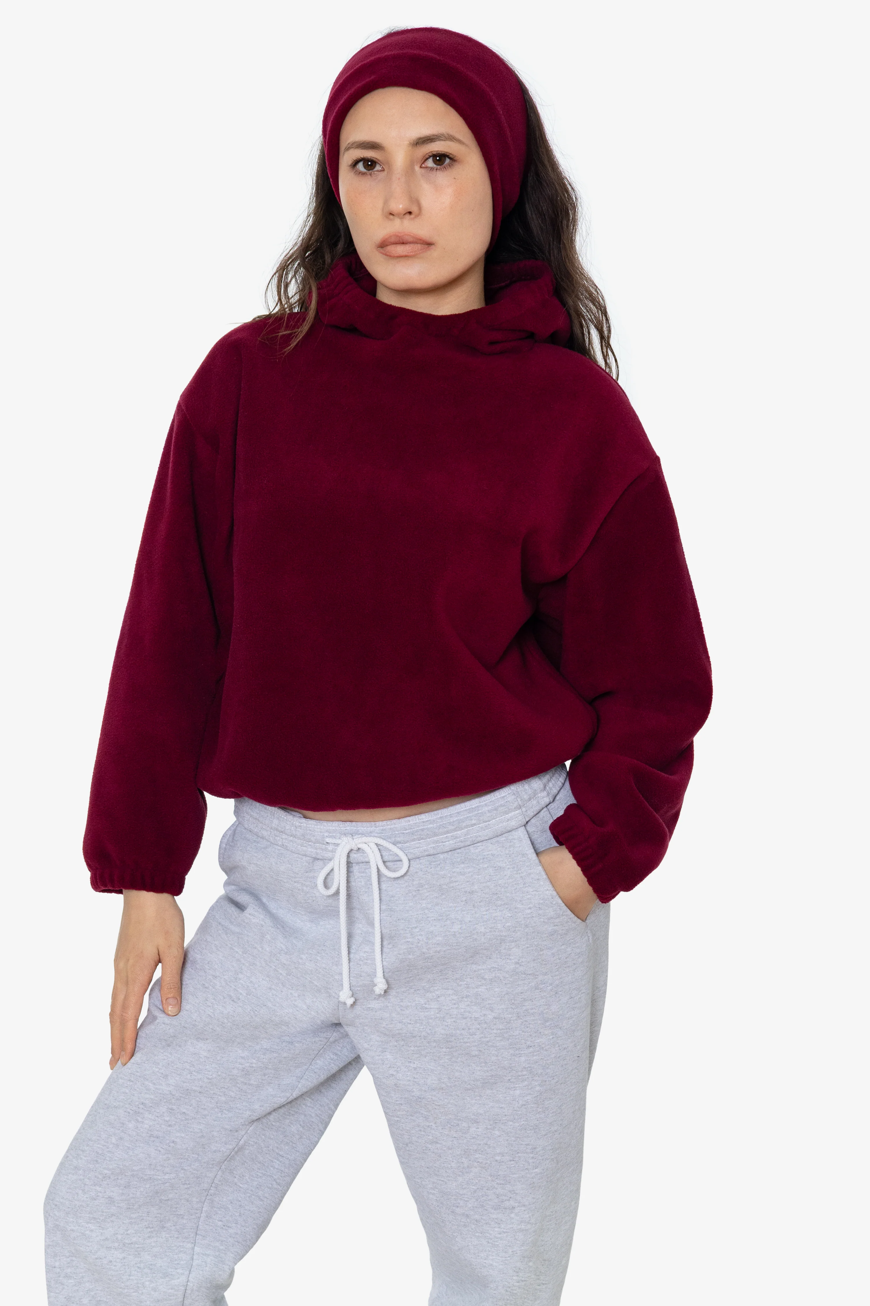 PF409 - Polar Fleece No Pocket Hoodie - Image 7