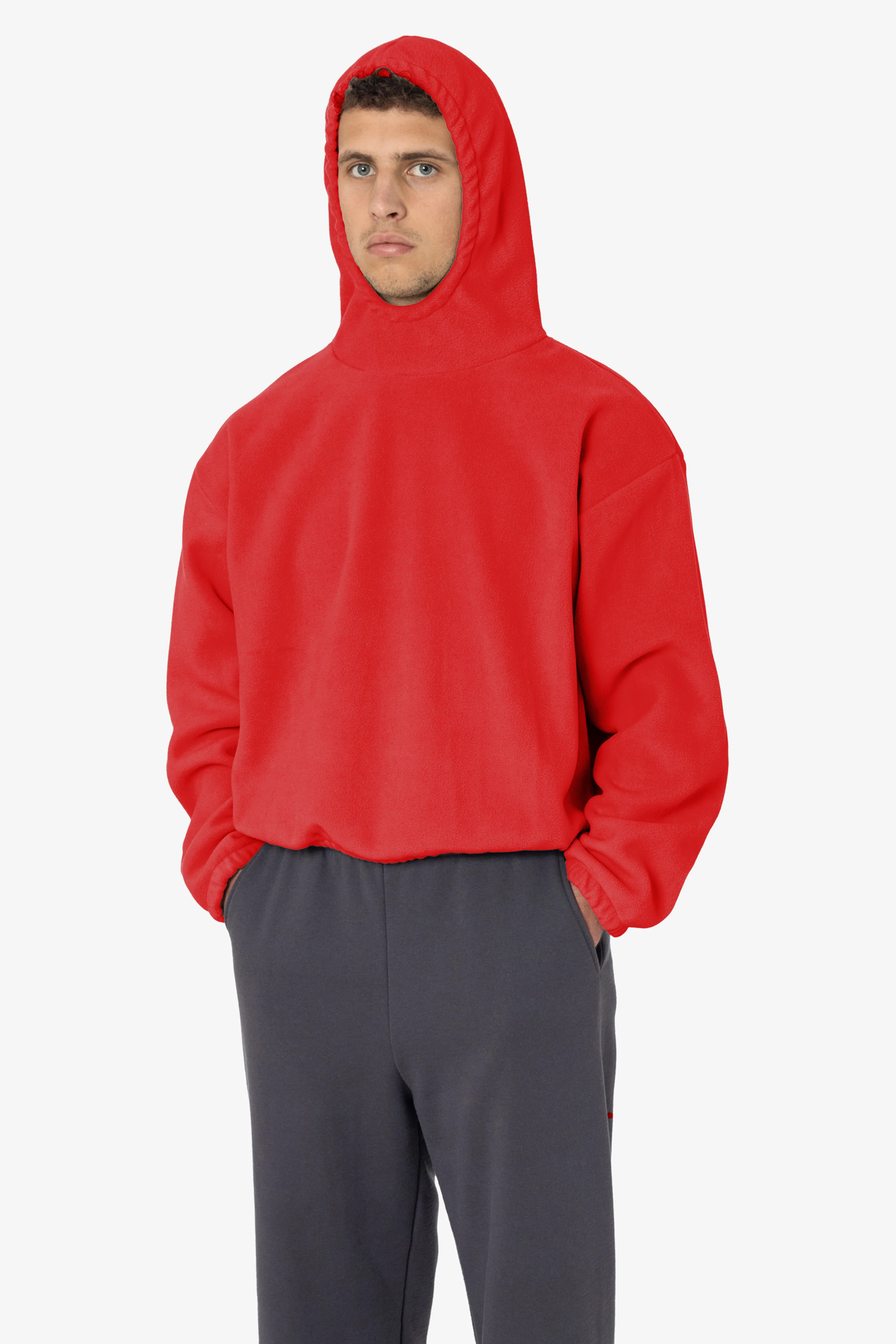 PF409 - Polar Fleece No Pocket Hoodie - Image 72