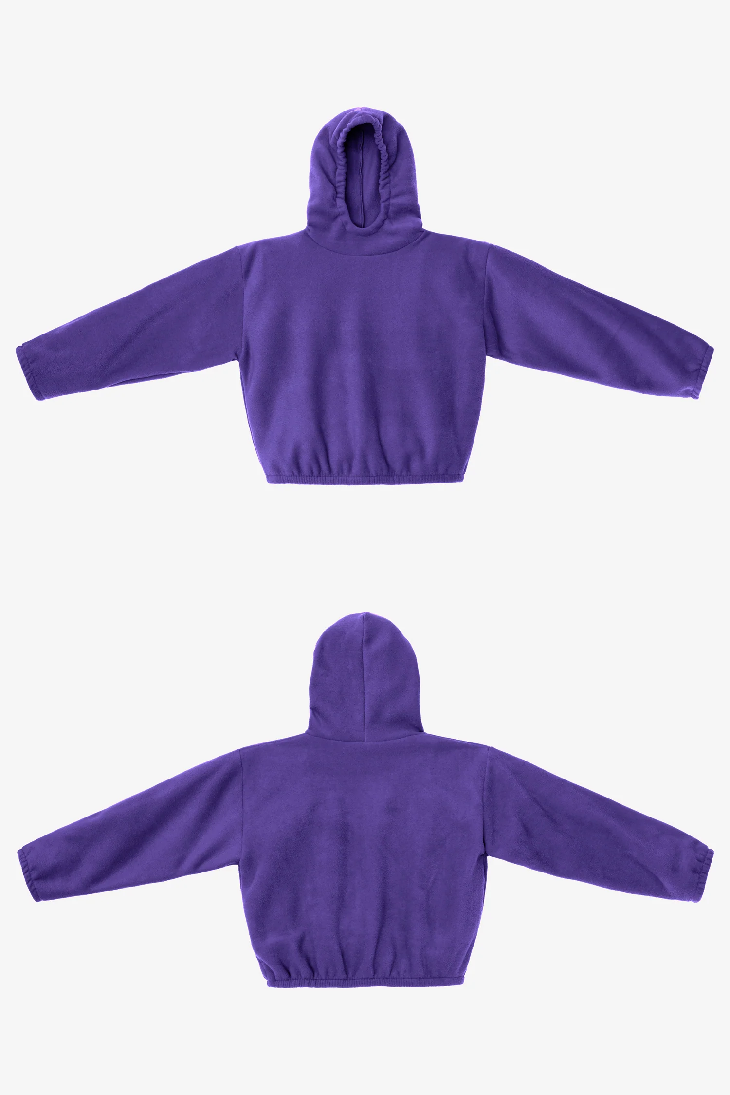 PF409 - Polar Fleece No Pocket Hoodie - Image 89