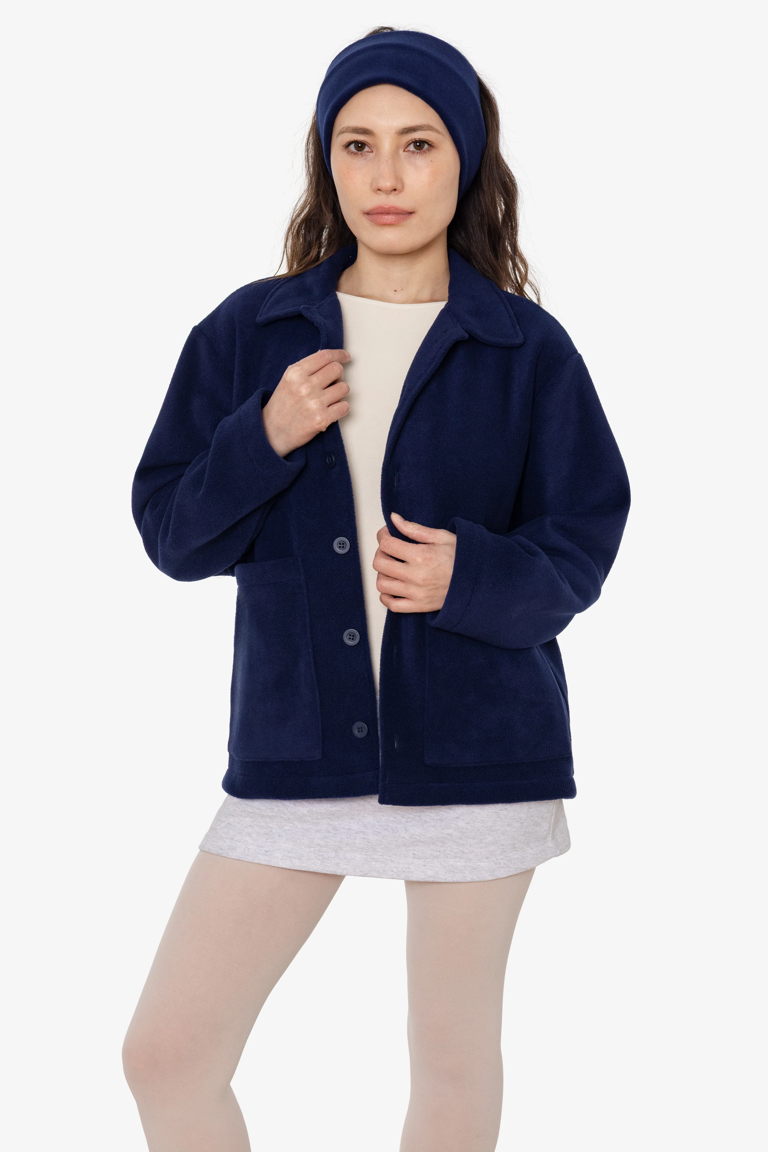 PF43 - Polar Fleece Cardigan - Image 2