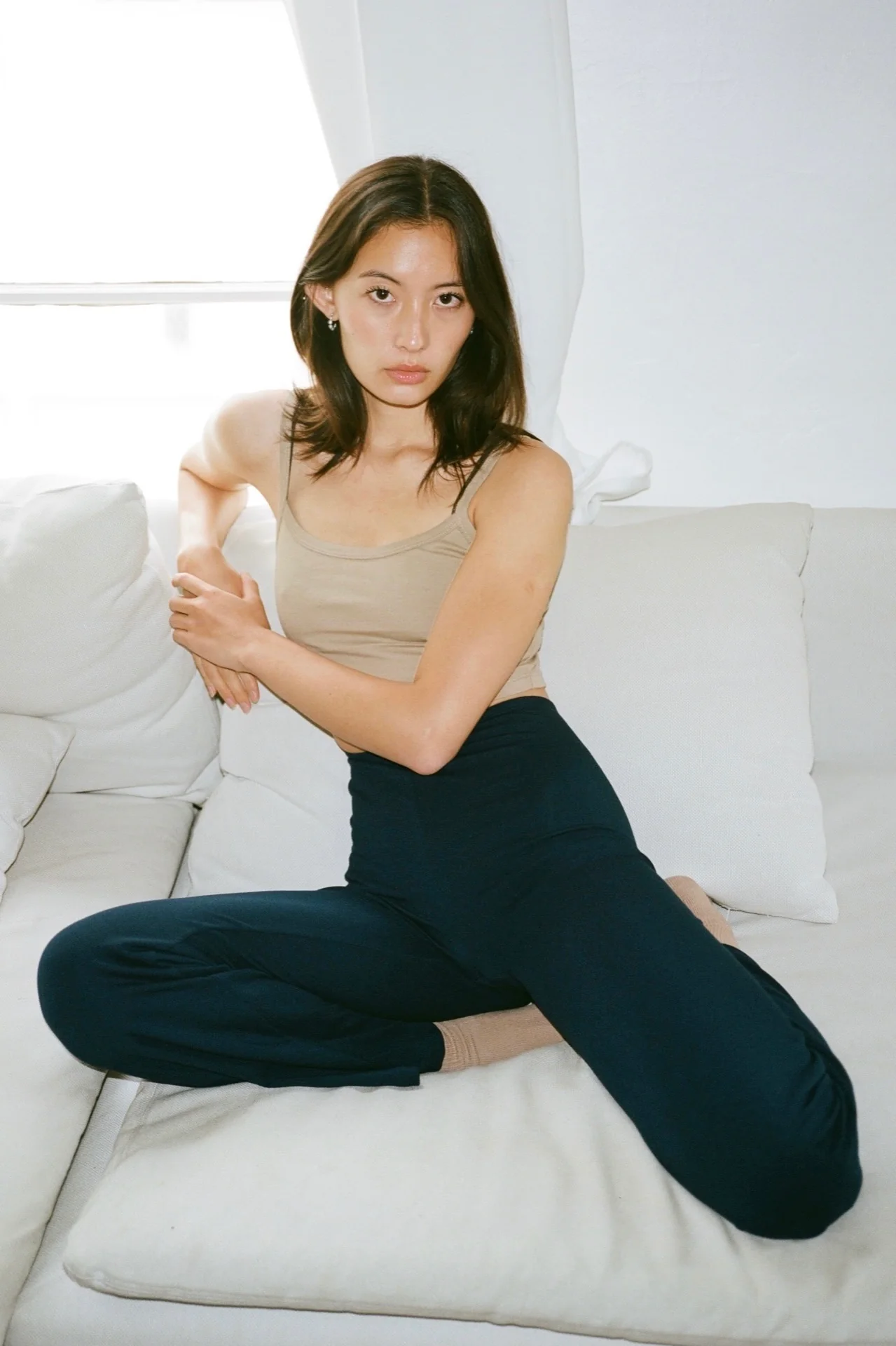 PON300 - Ponte Flared Legging - Image 5