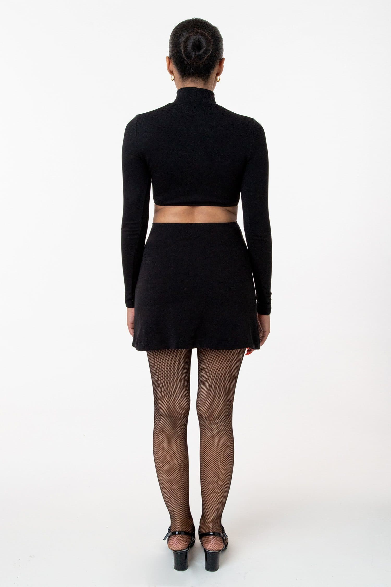 PON408 - Ponte Diamond Cutout Dress - Image 5