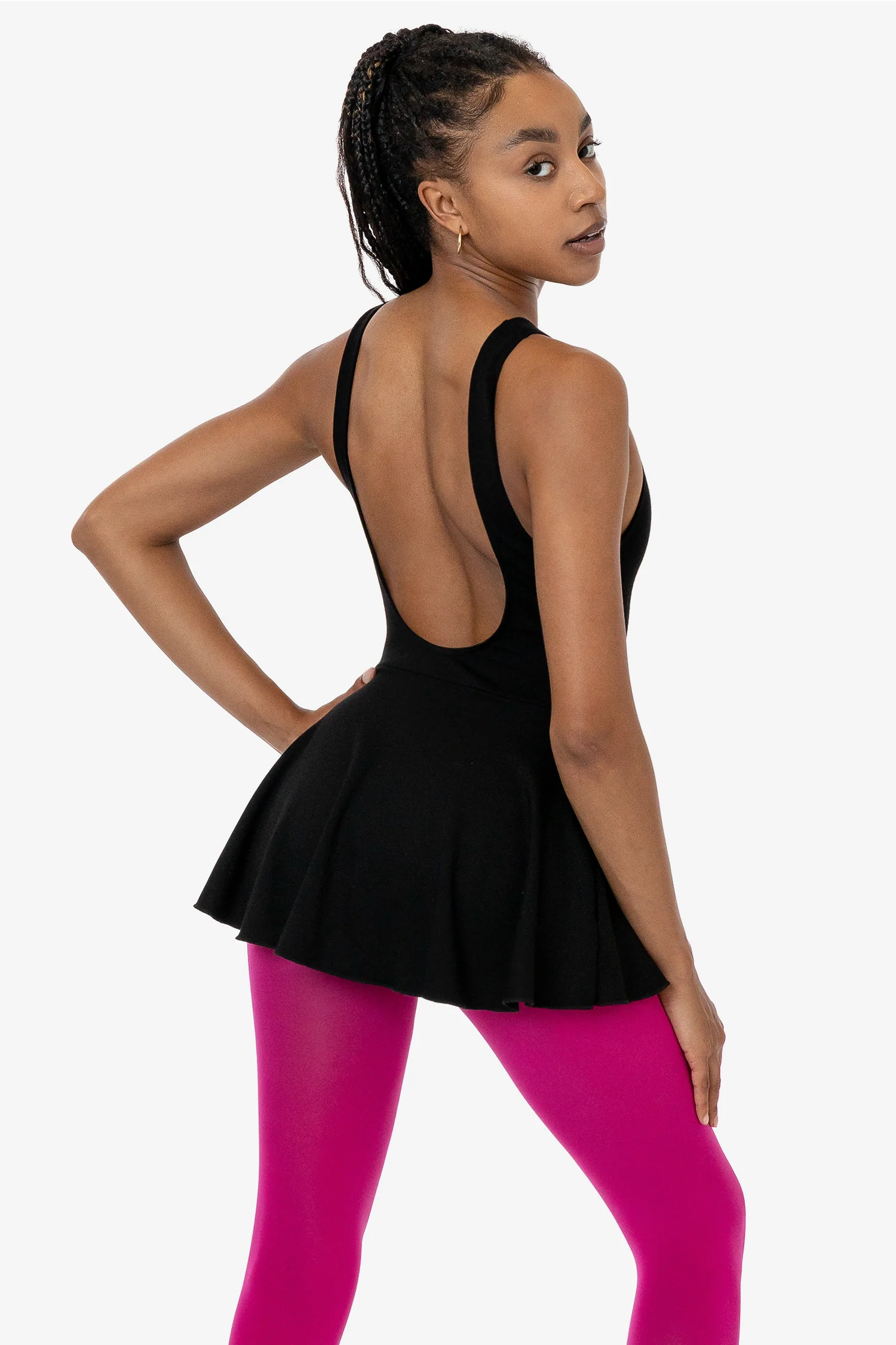 PON413 - Ponte Boatneck Ballerina Skirted Leotard - Image 10