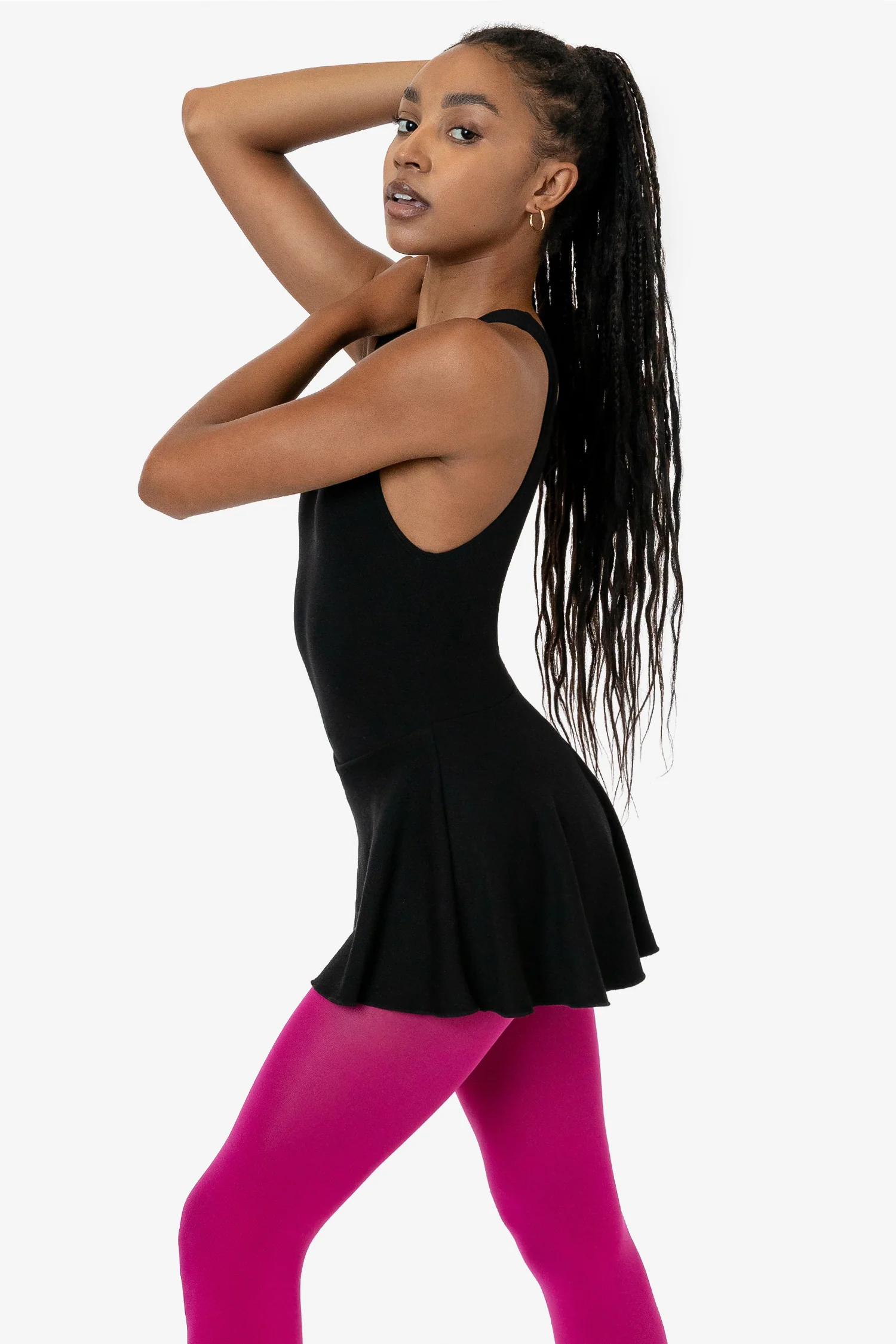 PON413 - Ponte Boatneck Ballerina Skirted Leotard - Image 11