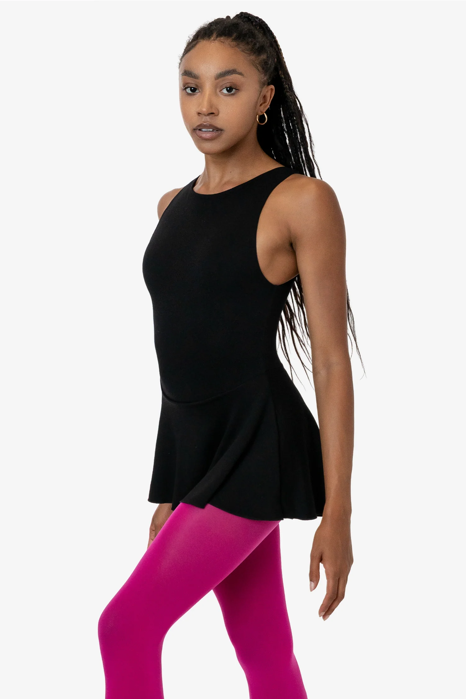PON413 - Ponte Boatneck Ballerina Skirted Leotard - Image 12