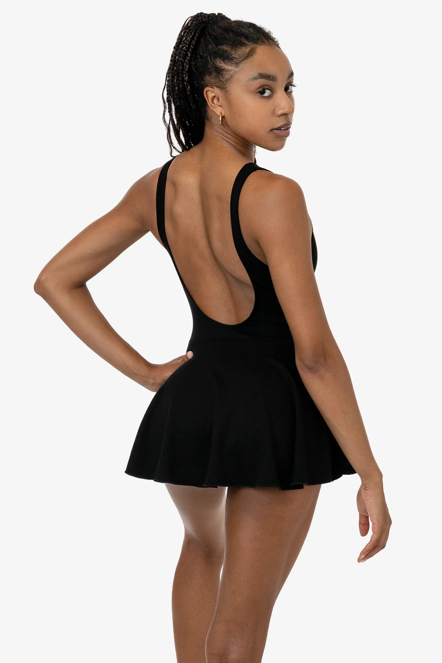 PON413 - Ponte Boatneck Ballerina Skirted Leotard - Image 7