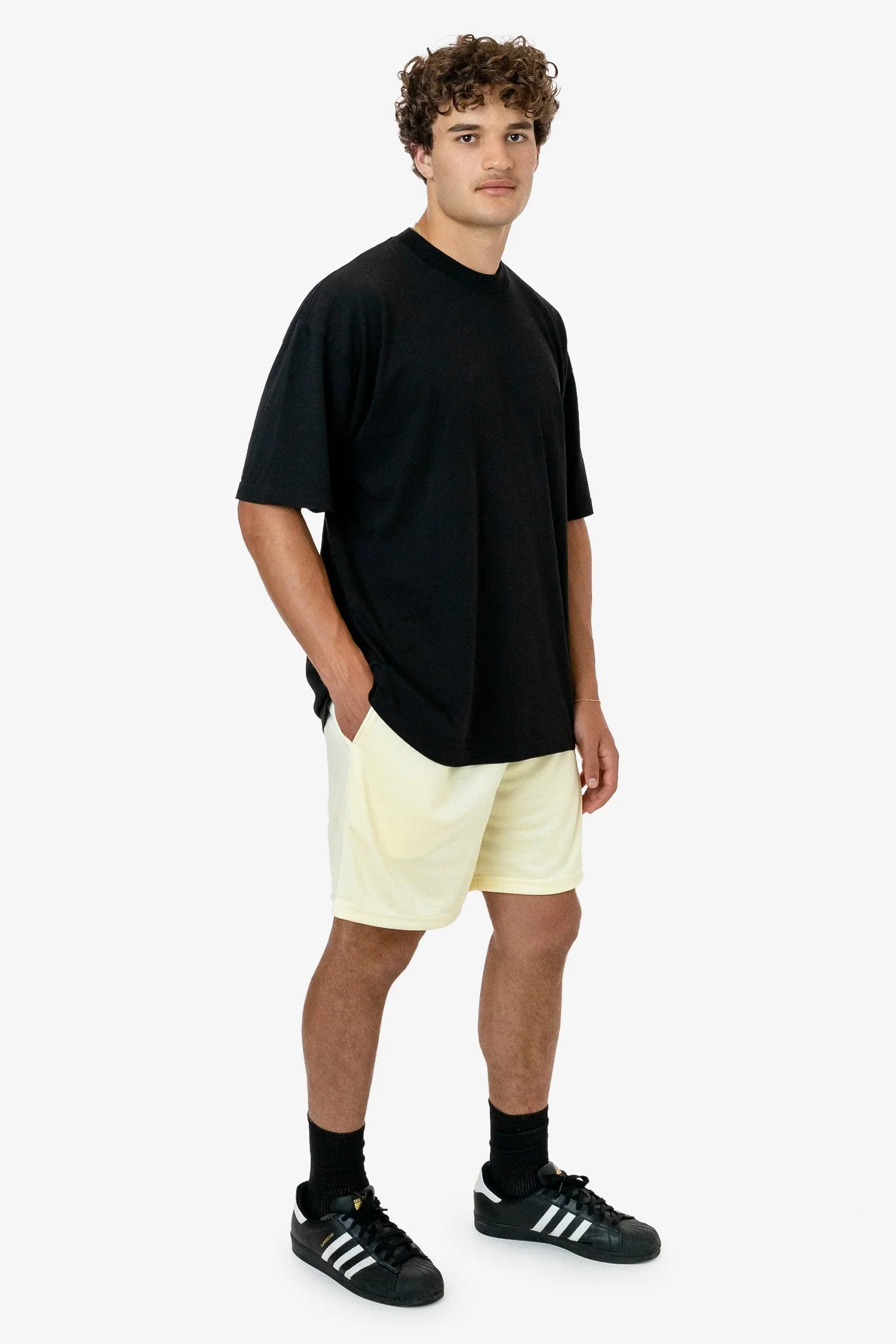 PPQ42 - Poly Pique Mesh Mid-Length Shorts - Image 19