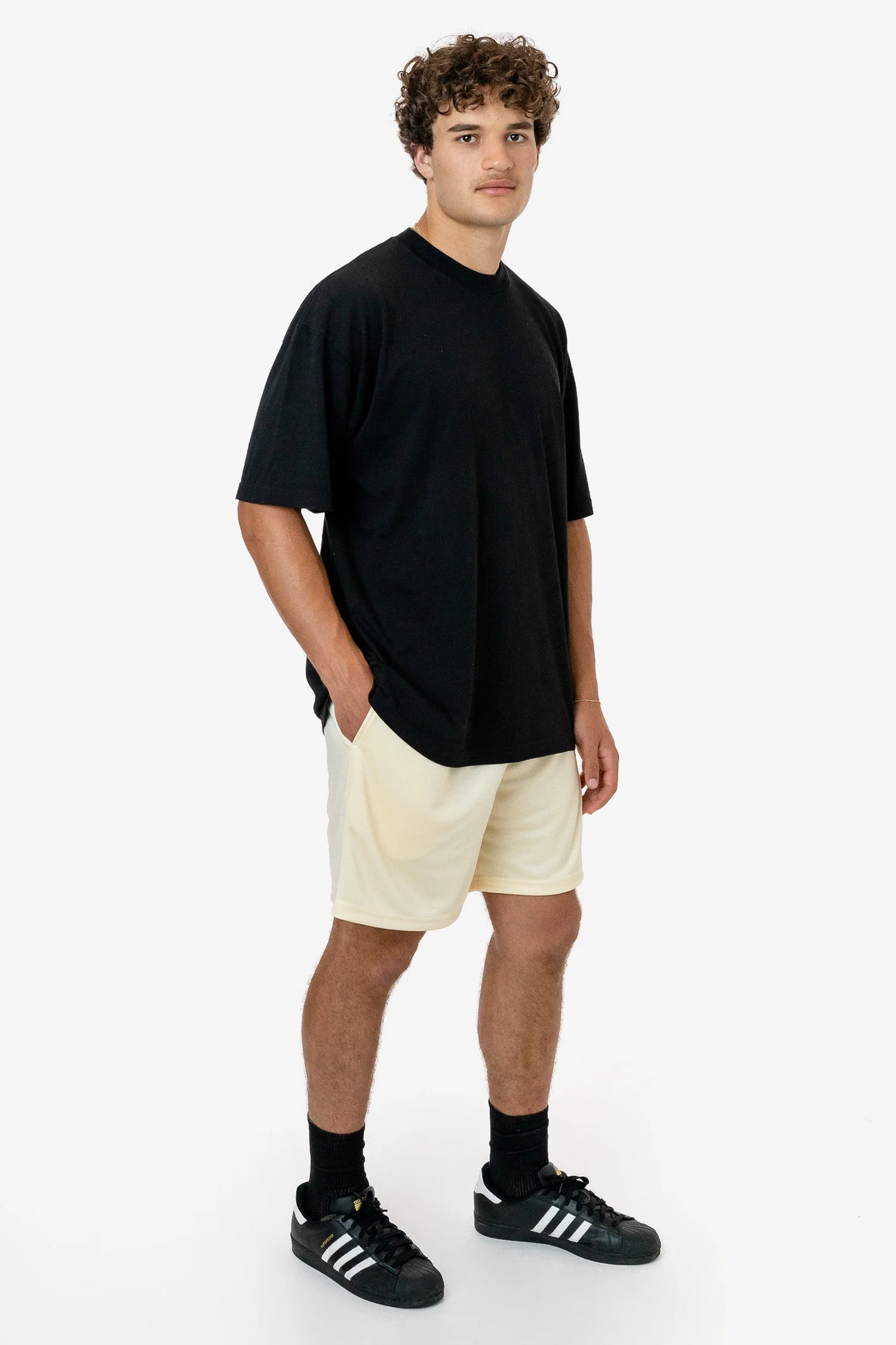 PPQ42 - Poly Pique Mesh Mid-Length Shorts - Image 35