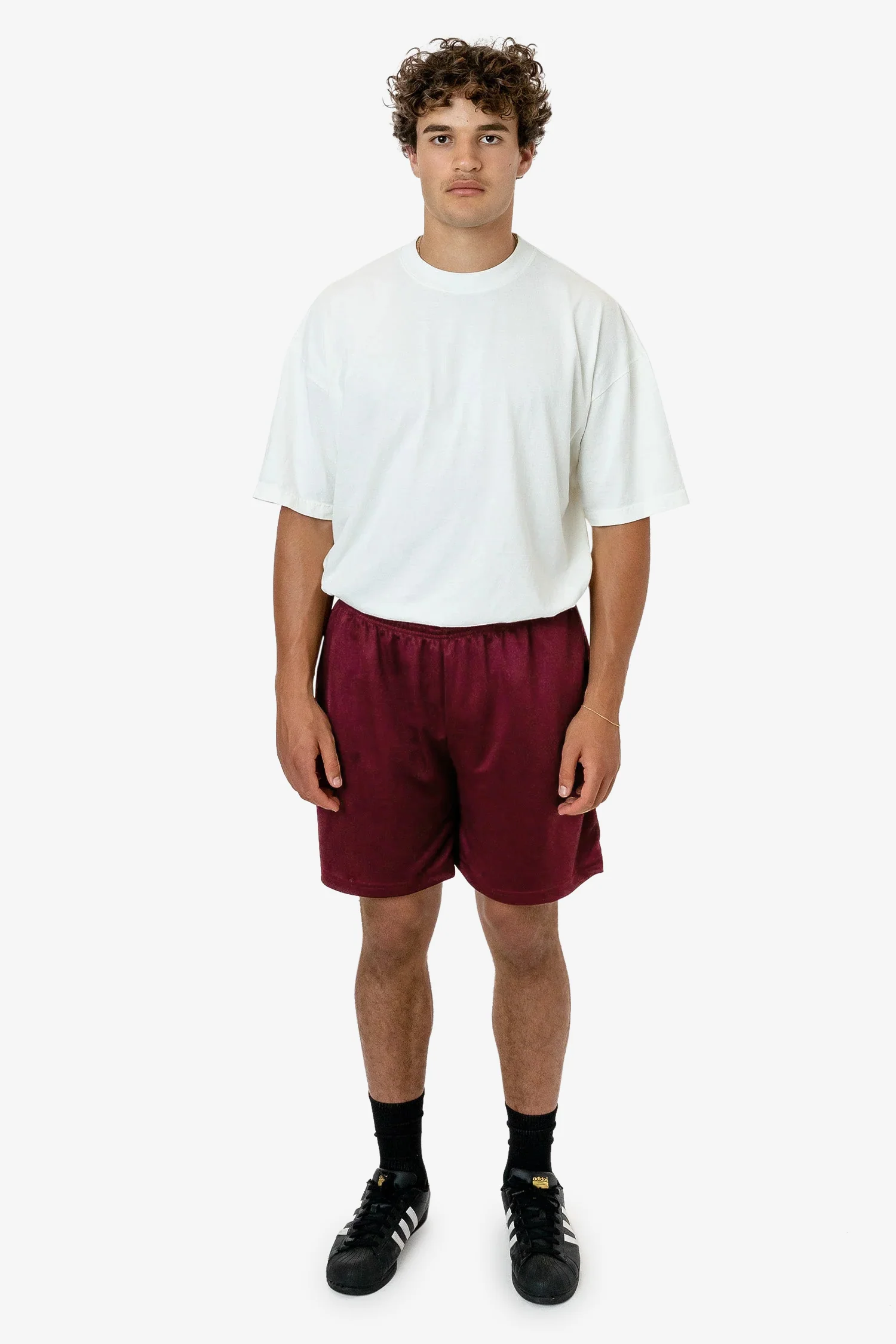 PPQ42 - Poly Pique Mesh Mid-Length Shorts - Image 6