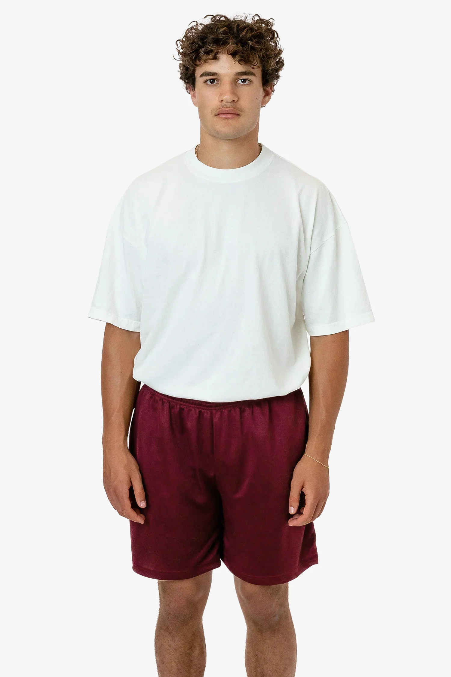 PPQ42 - Poly Pique Mesh Mid-Length Shorts - Image 8