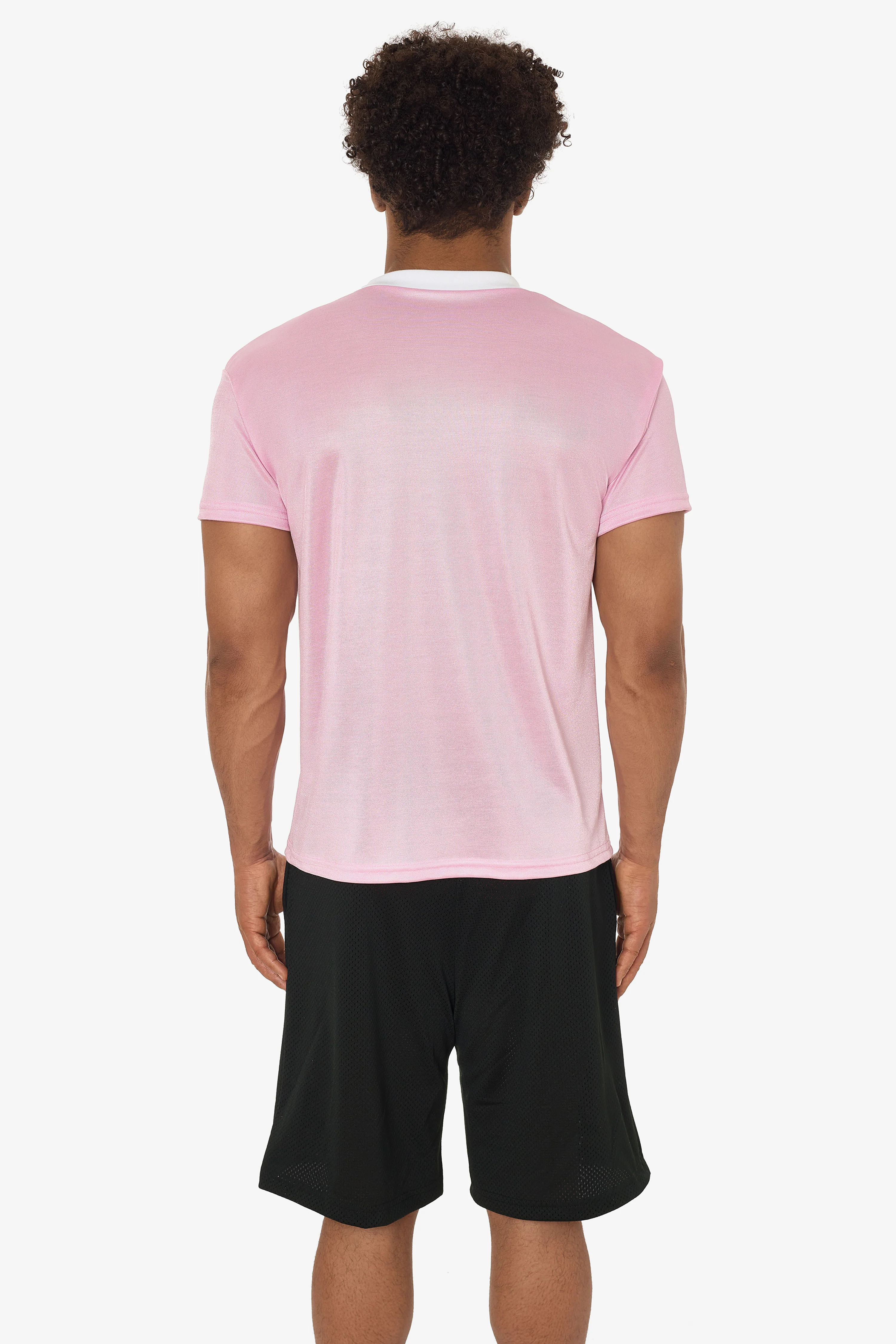 PPQ56 - Boxy Fit V-Neck SS Tee with Cuff - Image 14