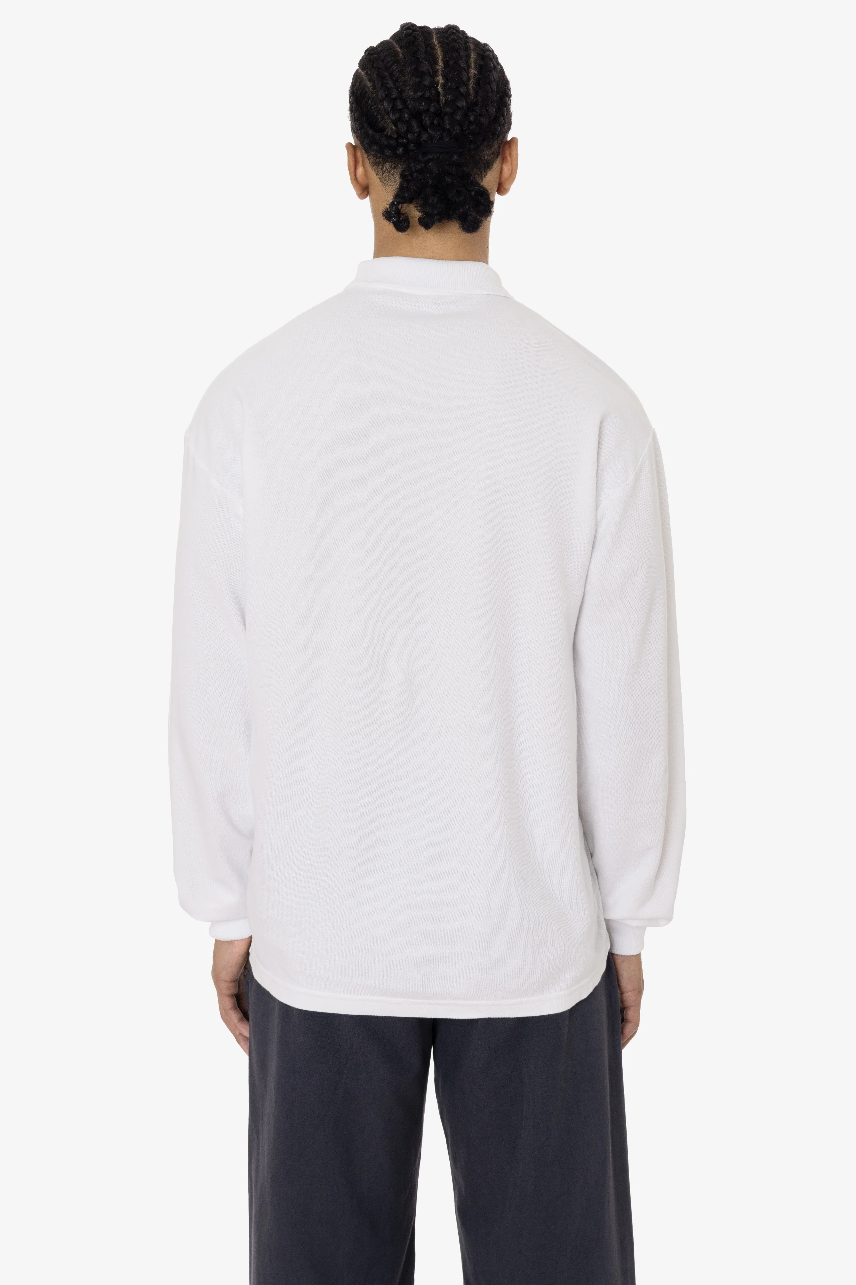 PQ24417GD - Long Sleeve Pique Polo - Image 11