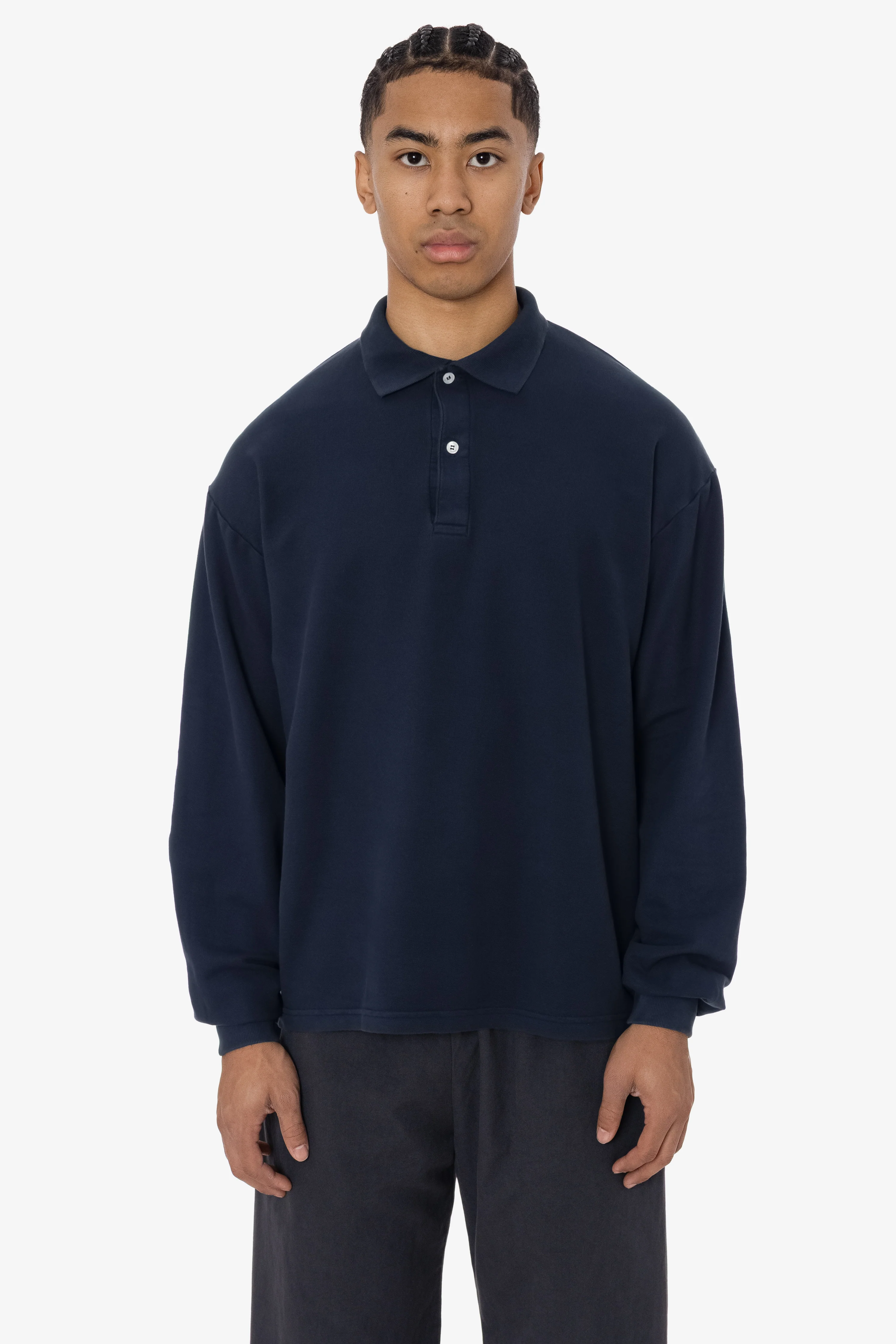 PQ24417GD - Long Sleeve Pique Polo - Image 12