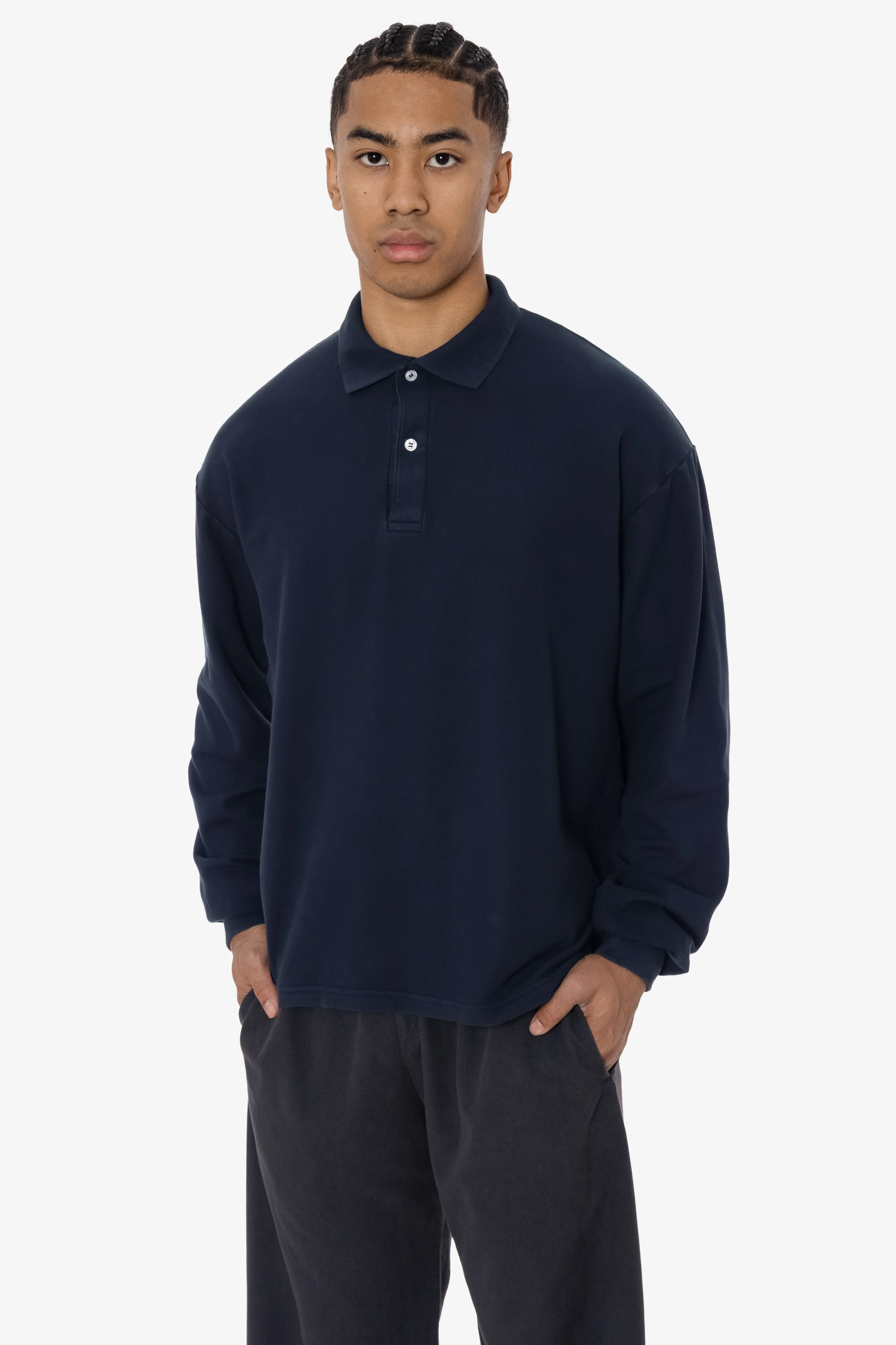 PQ24417GD - Long Sleeve Pique Polo - Image 16