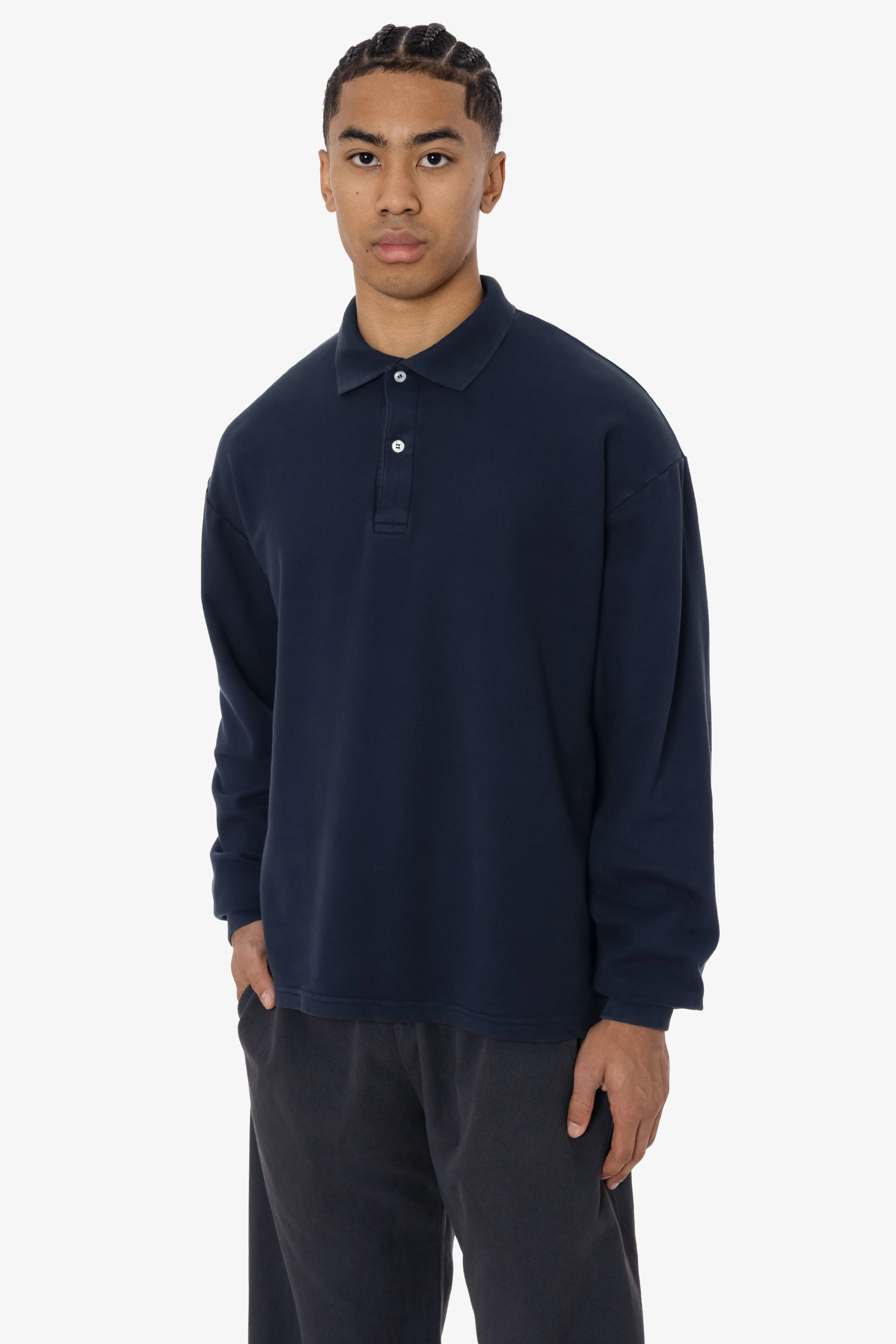 PQ24417GD - Long Sleeve Pique Polo - Image 17
