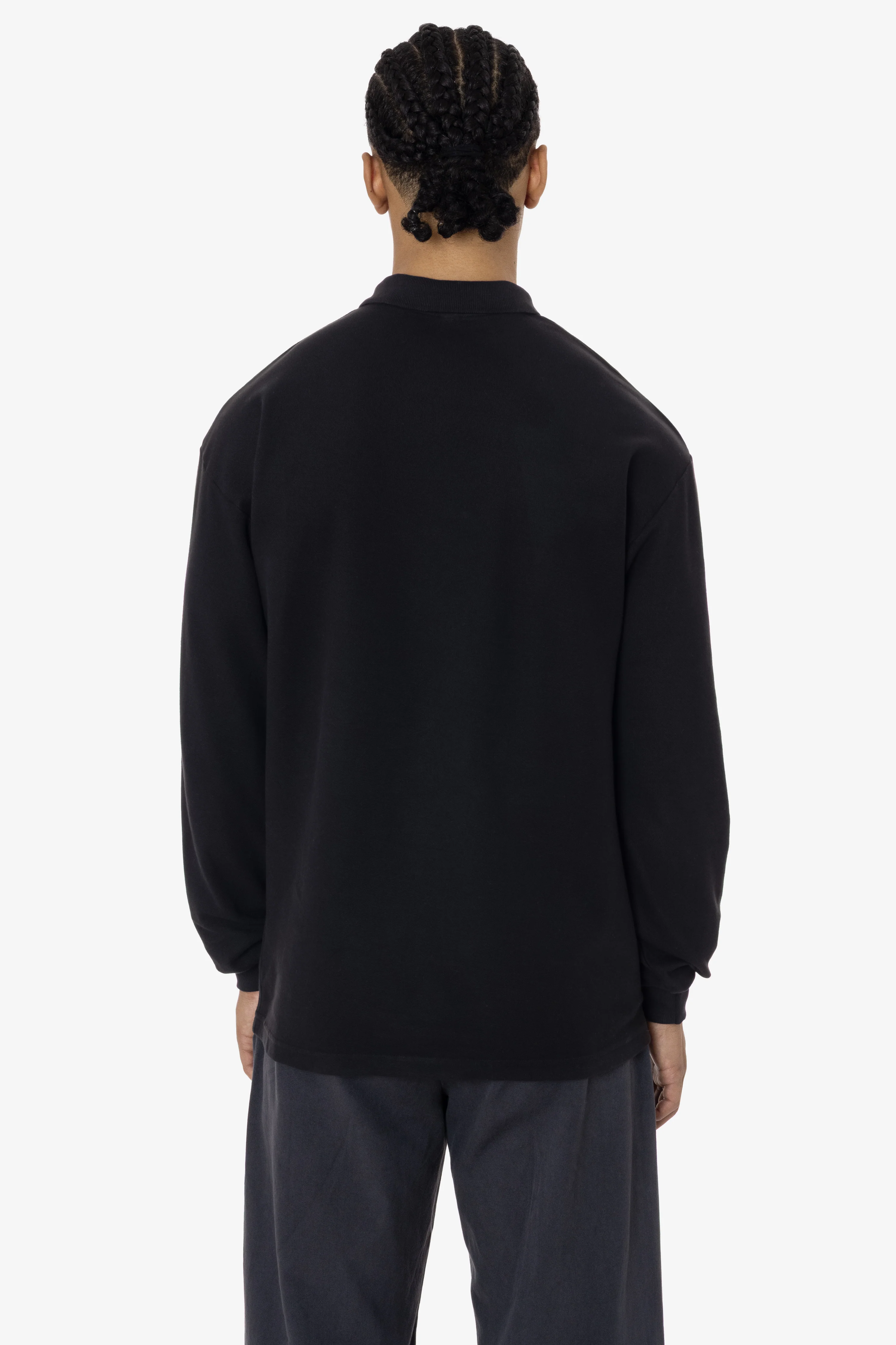 PQ24417GD - Long Sleeve Pique Polo - Image 3