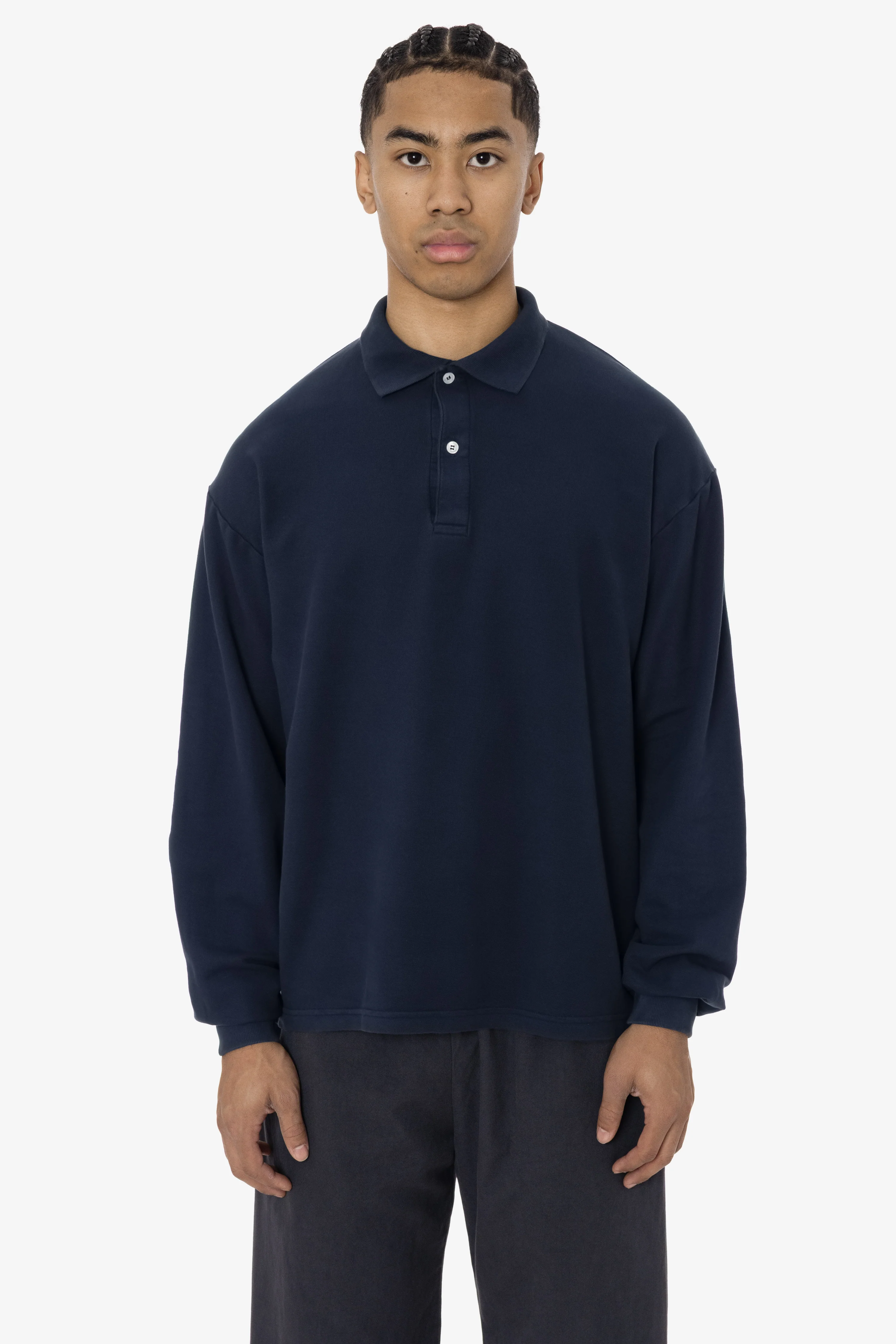 PQ24417GD - Long Sleeve Pique Polo - Image 5