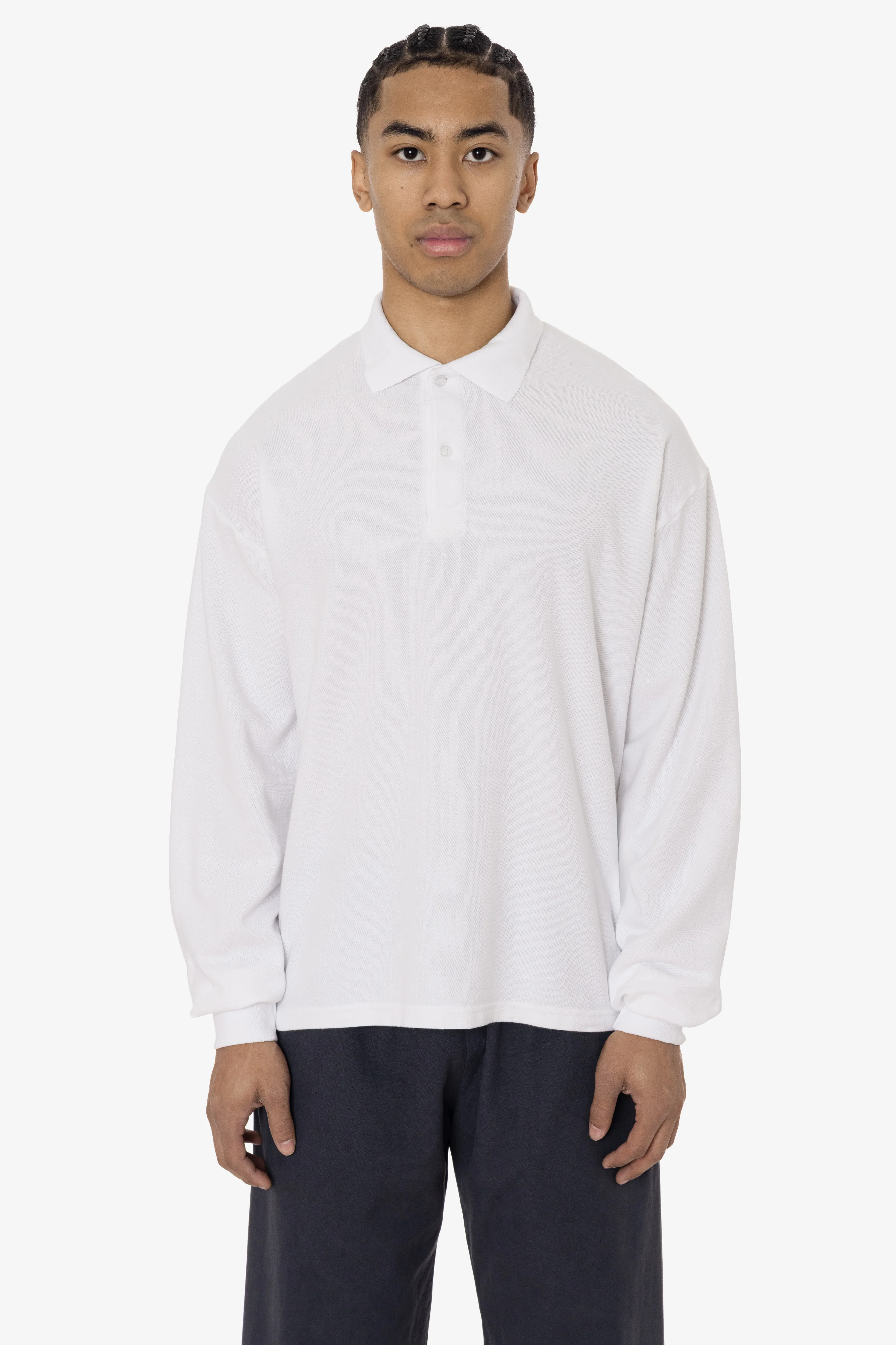 PQ24417GD - Long Sleeve Pique Polo - Image 7