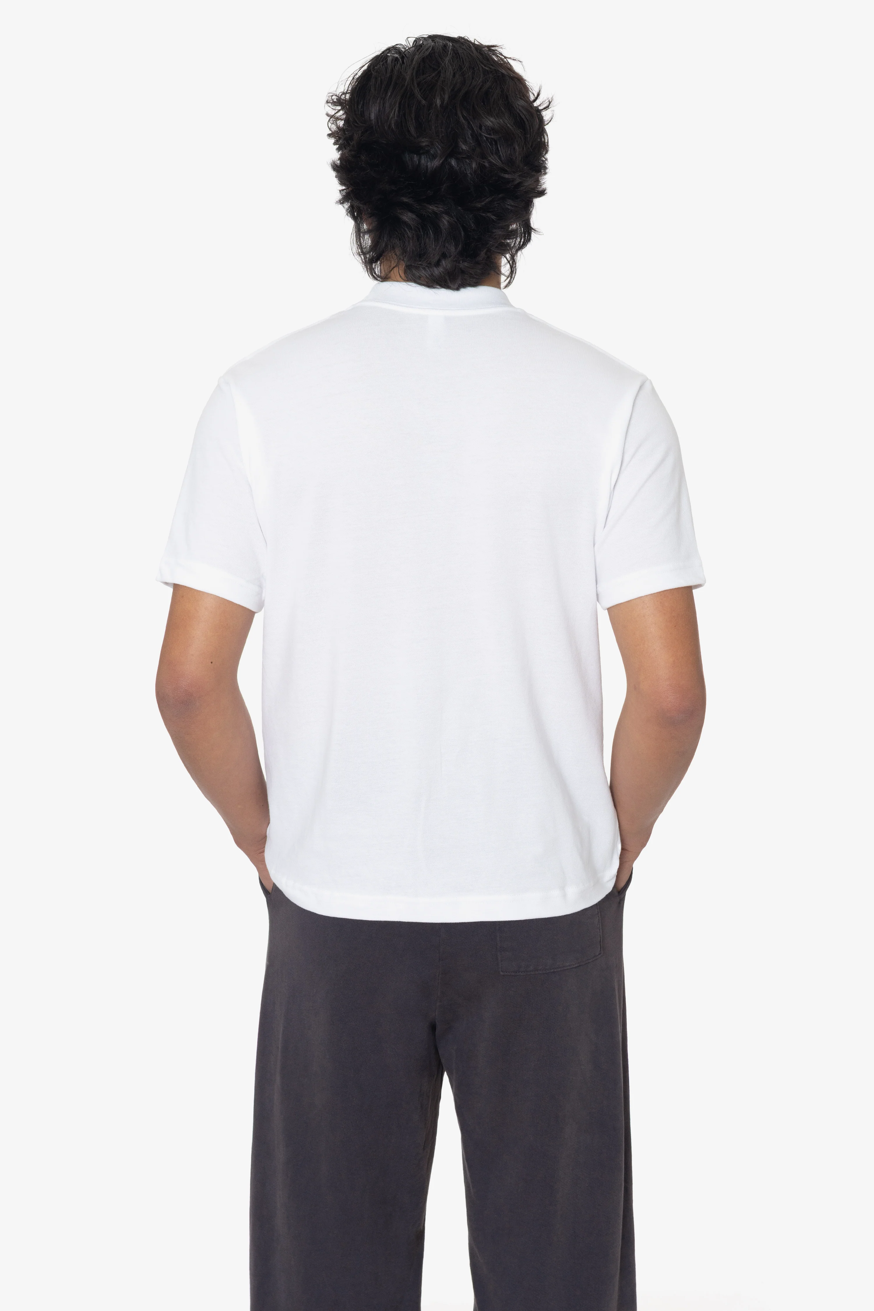 PQ30401 - 30/1 Unisex Pique T-Shirt - Image 4