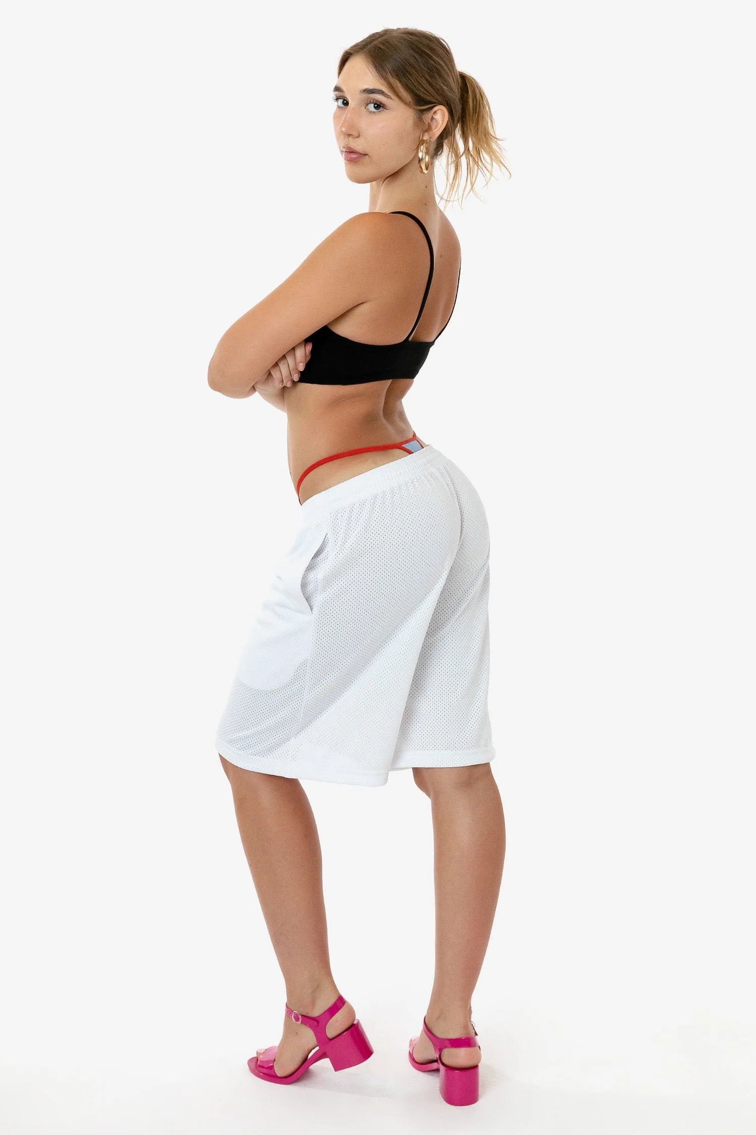 PRM443 Unisex - Pro Mesh Long Shorts - Image 5