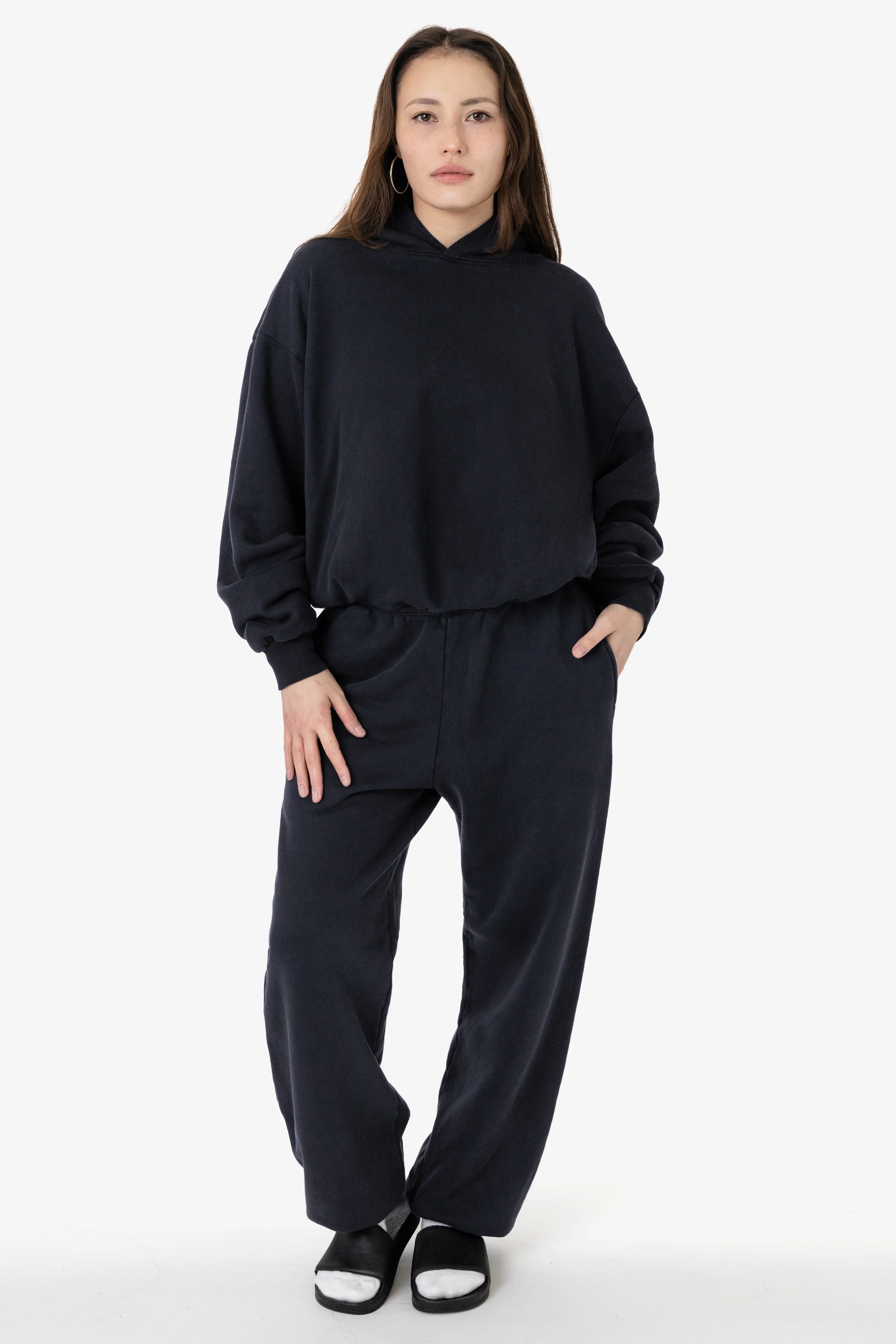 PLU04GD - 16oz. Garment Dye Plush Fleece Sweatpant - Image 2