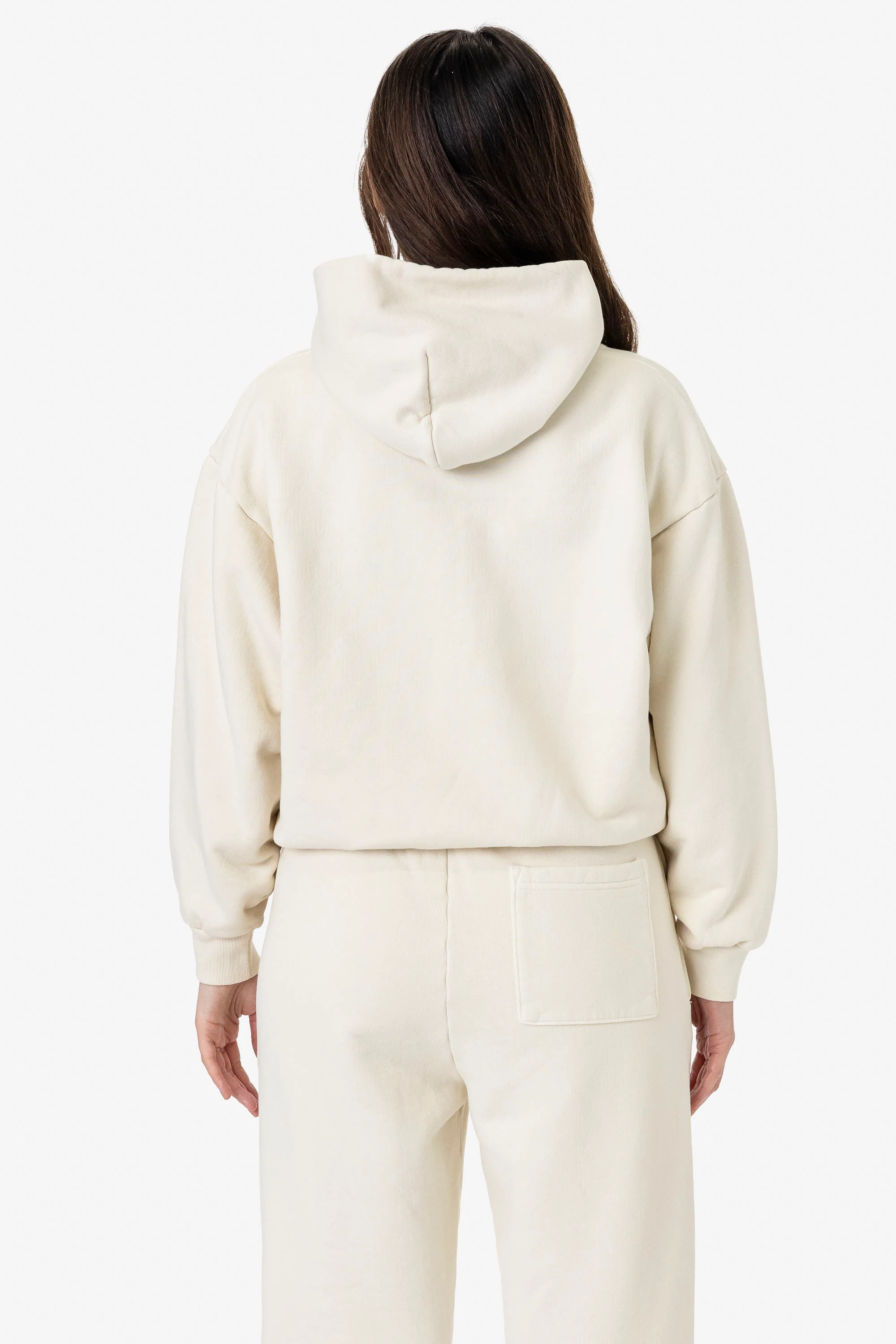 PLU09GD - 16oz. Garment Dye Plush Fleece Hooded Pullover Sweatshirt - Image 10