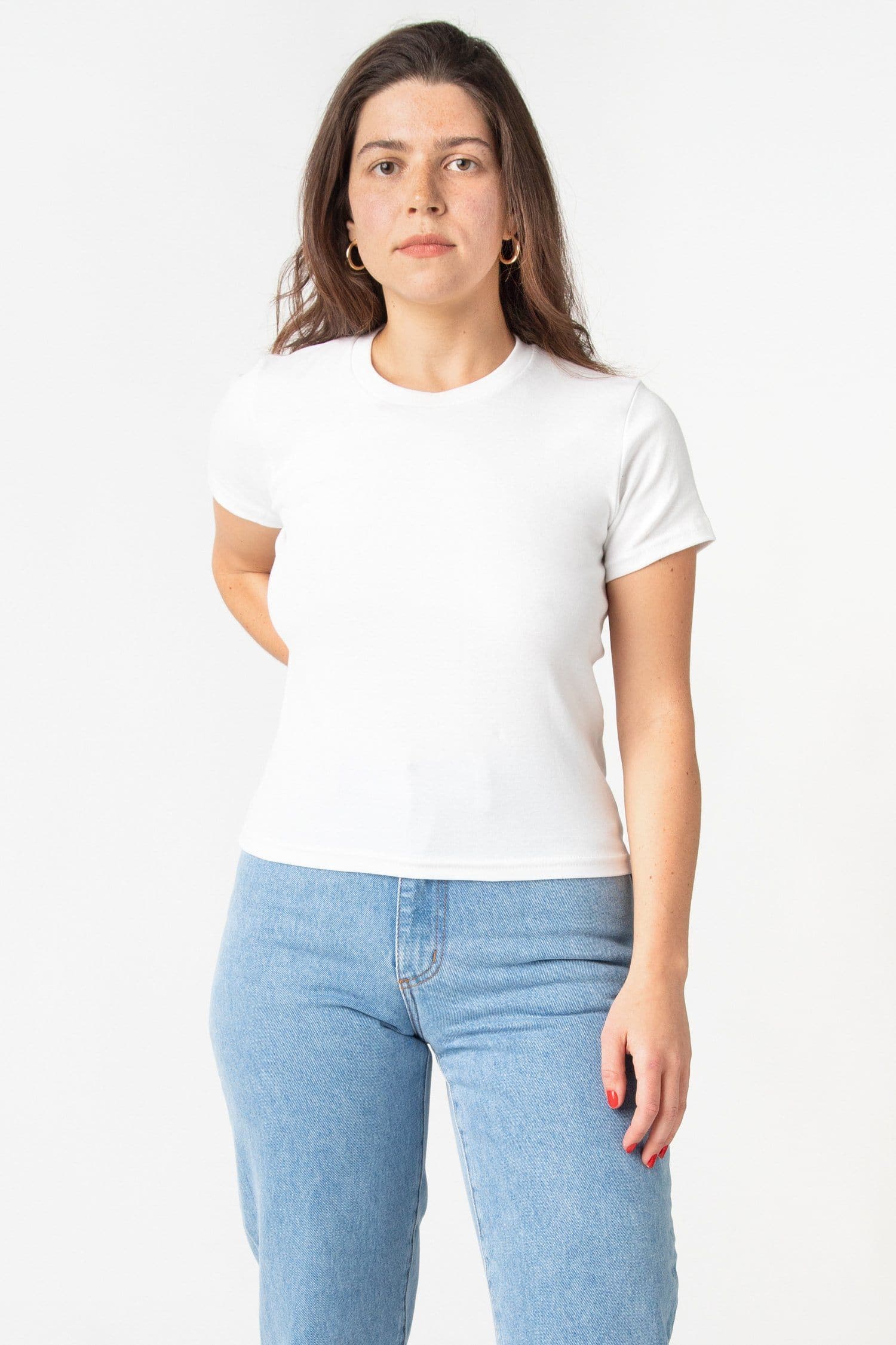 R4310 - Crew Neck Baby Tee - Image 3