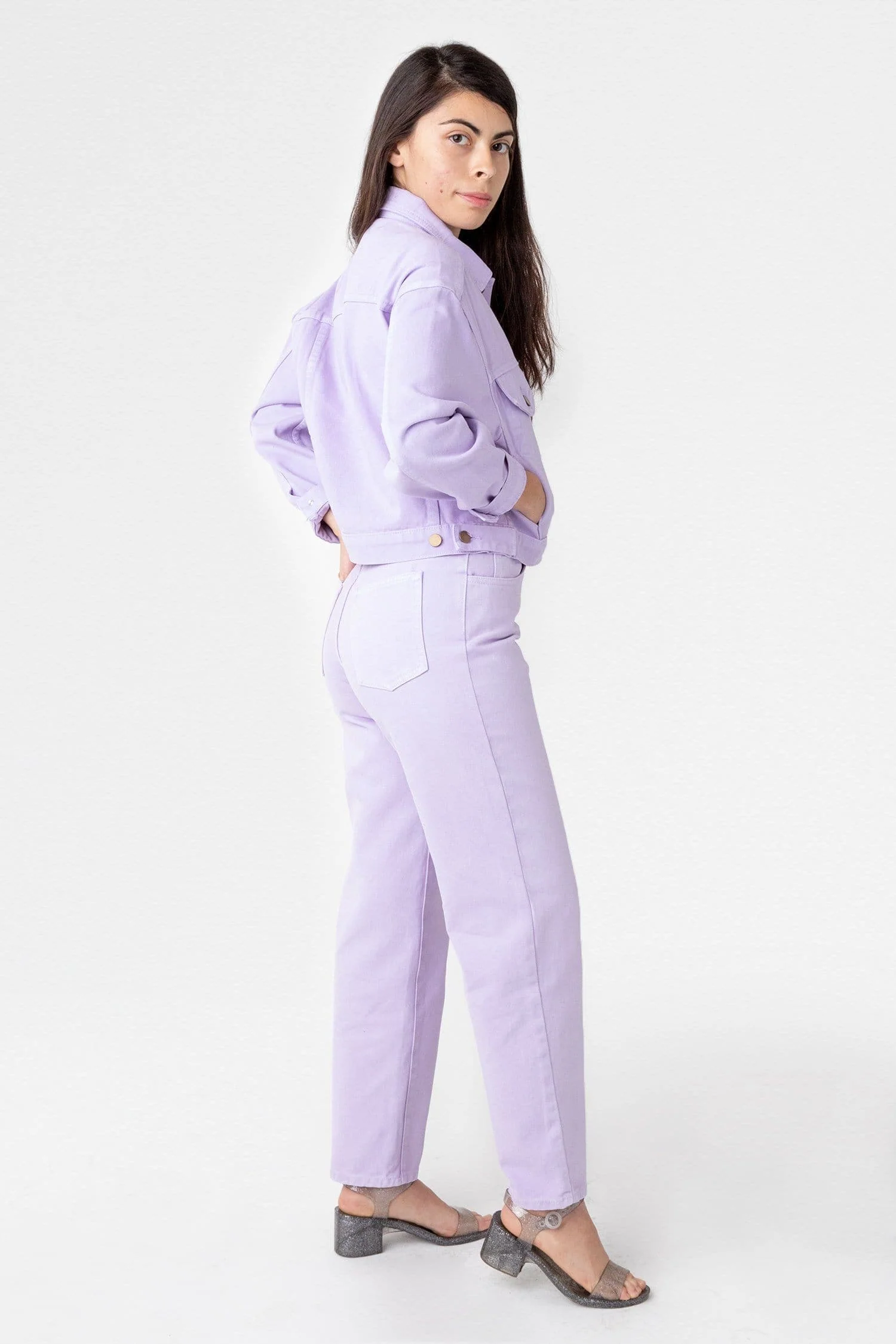 RBDW01GD - Garment Dye Women's Relaxed Fit Bull Denim Jean - Image 3