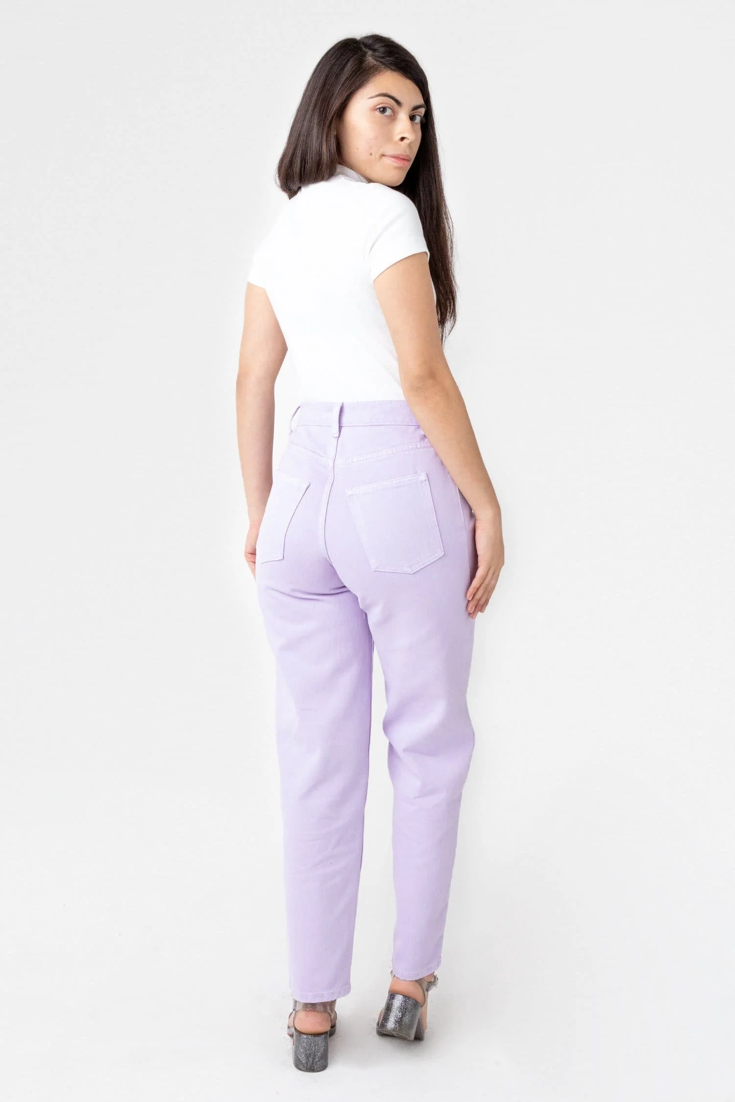 RBDW01GD - Garment Dye Women's Relaxed Fit Bull Denim Jean - Image 4