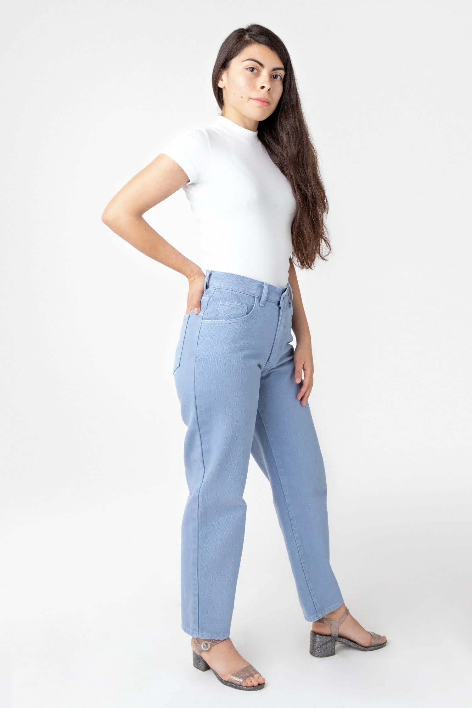 RBDW01GD - Garment Dye Women's Relaxed Fit Bull Denim Jean - Image 8