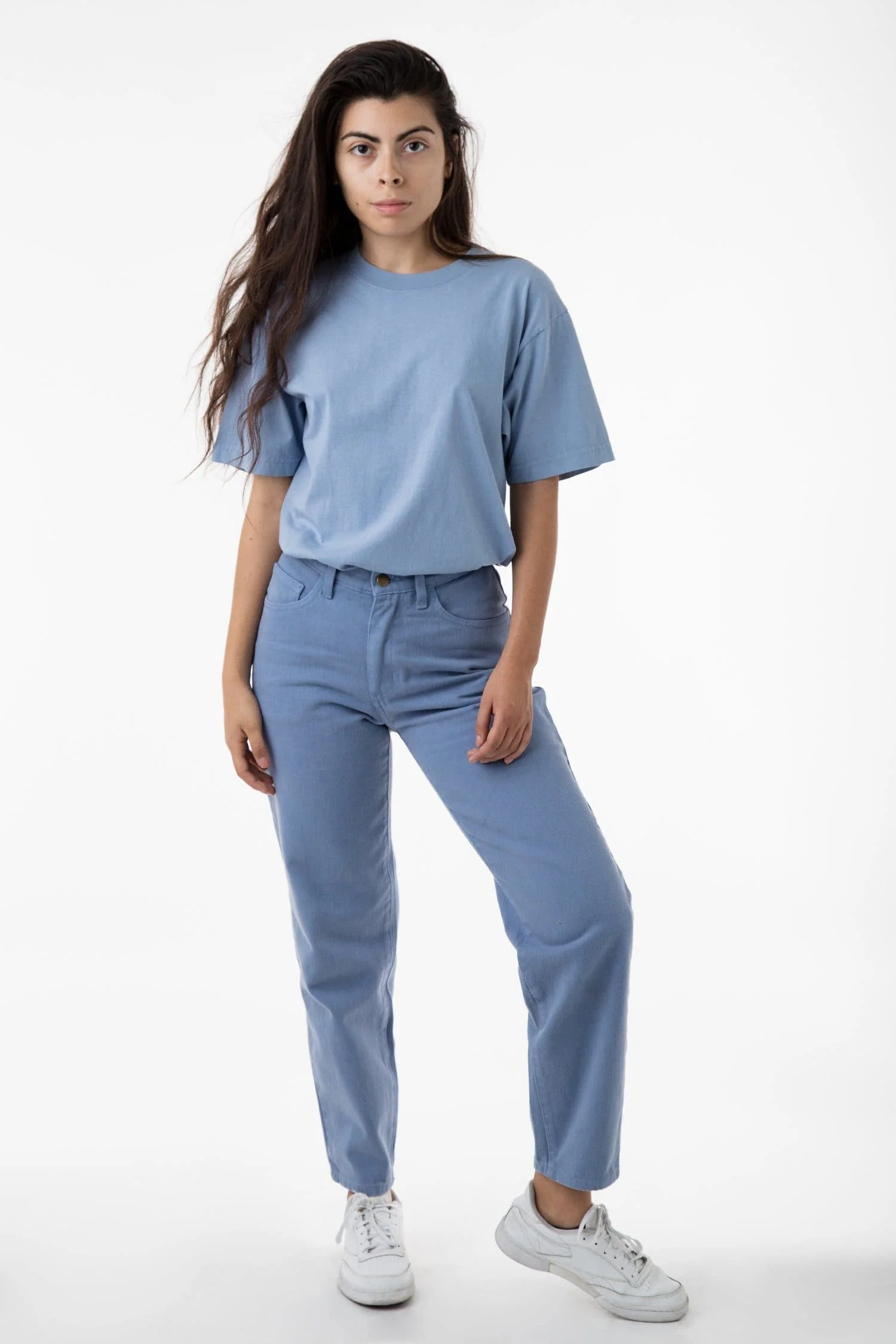 RBDW01GD - Garment Dye Women's Relaxed Fit Bull Denim Jean - Image 3