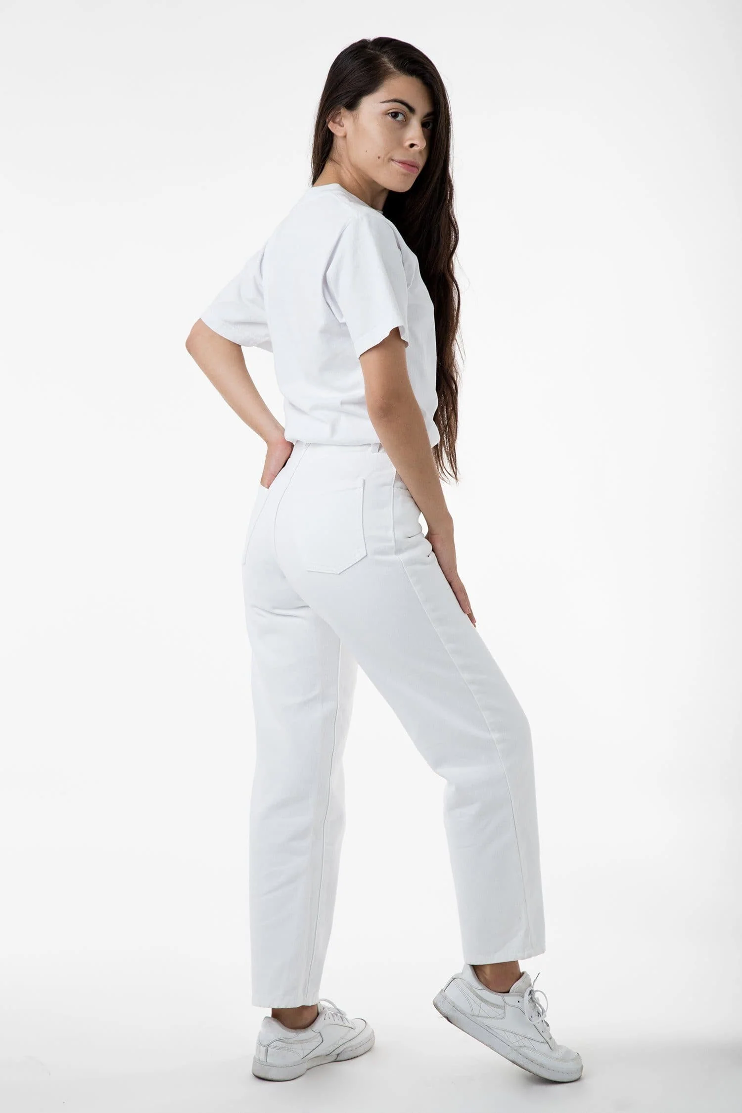 RBDW01GD - Garment Dye Women's Relaxed Fit Bull Denim Jean - Image 6