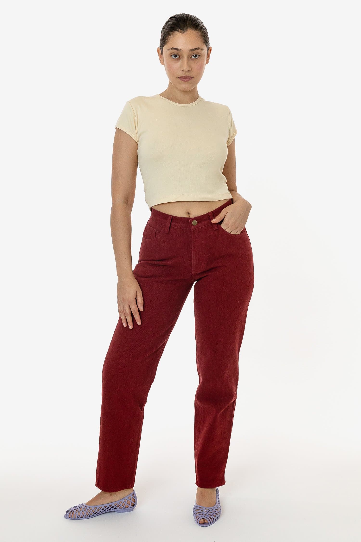 RBDW01GD - Garment Dye Women's Relaxed Fit Bull Denim Jean (New Colors) - Image 10