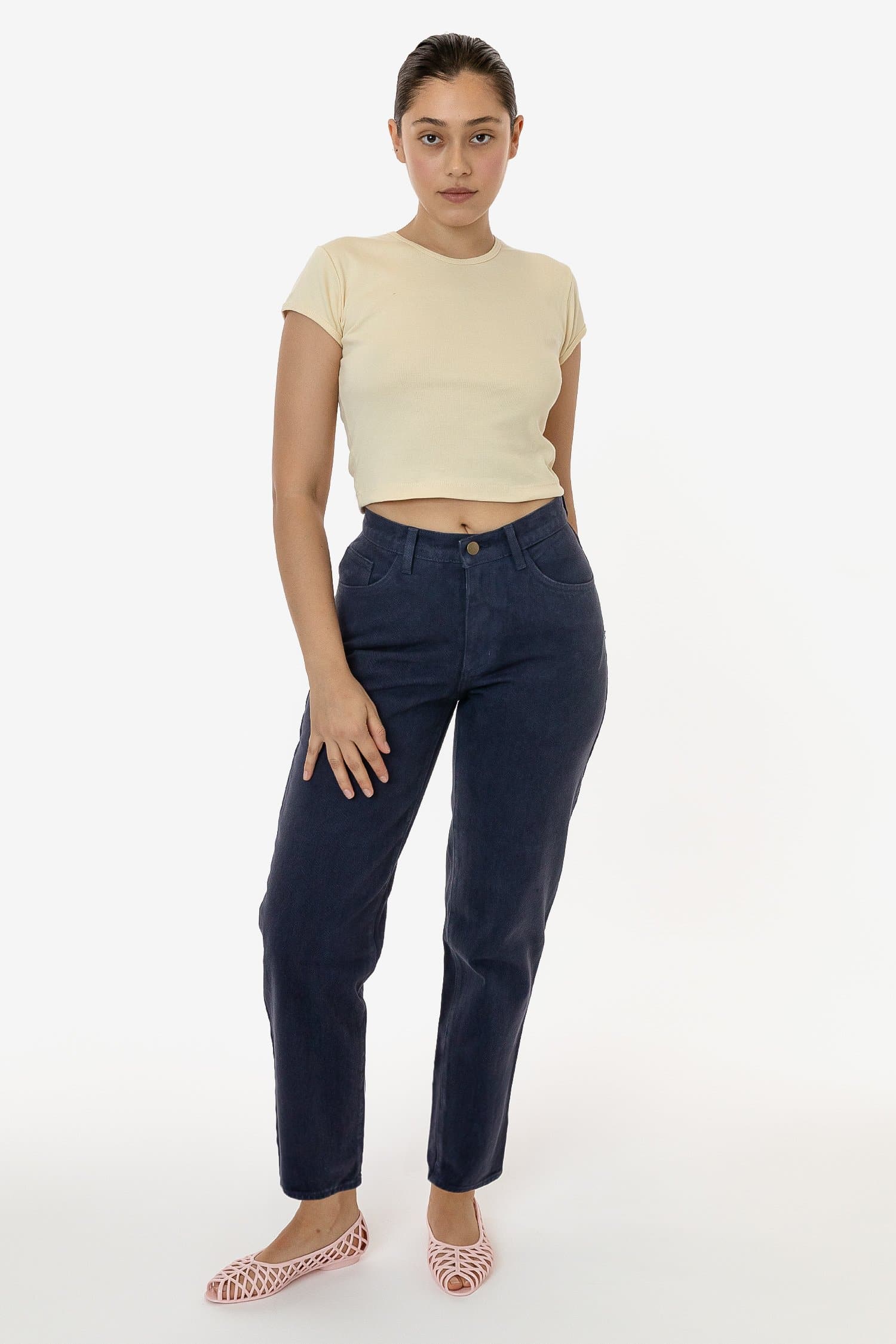 RBDW01GD - Garment Dye Women's Relaxed Fit Bull Denim Jean (New Colors) - Image 3