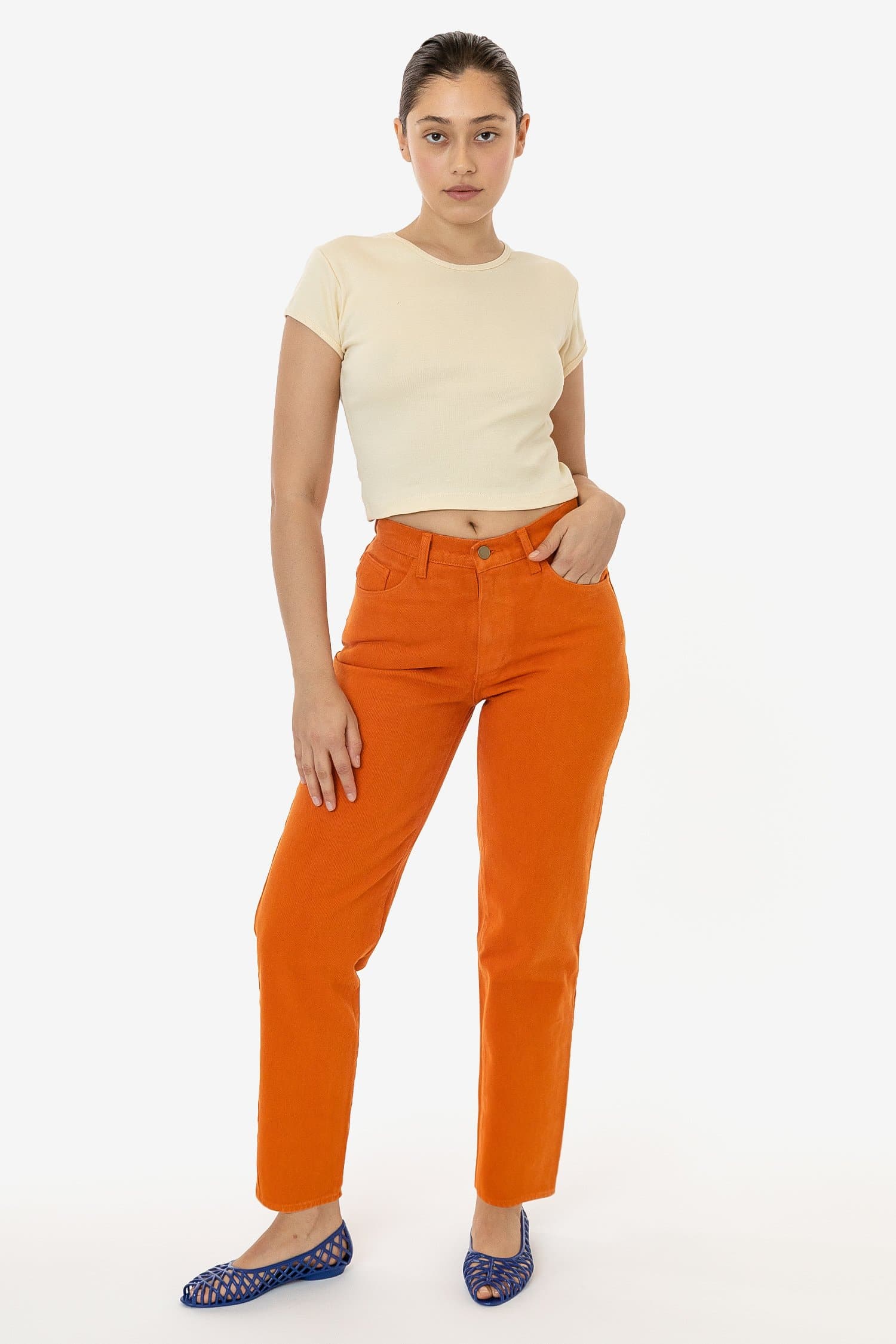 RBDW01GD - Garment Dye Women's Relaxed Fit Bull Denim Jean (New Colors) - Image 7