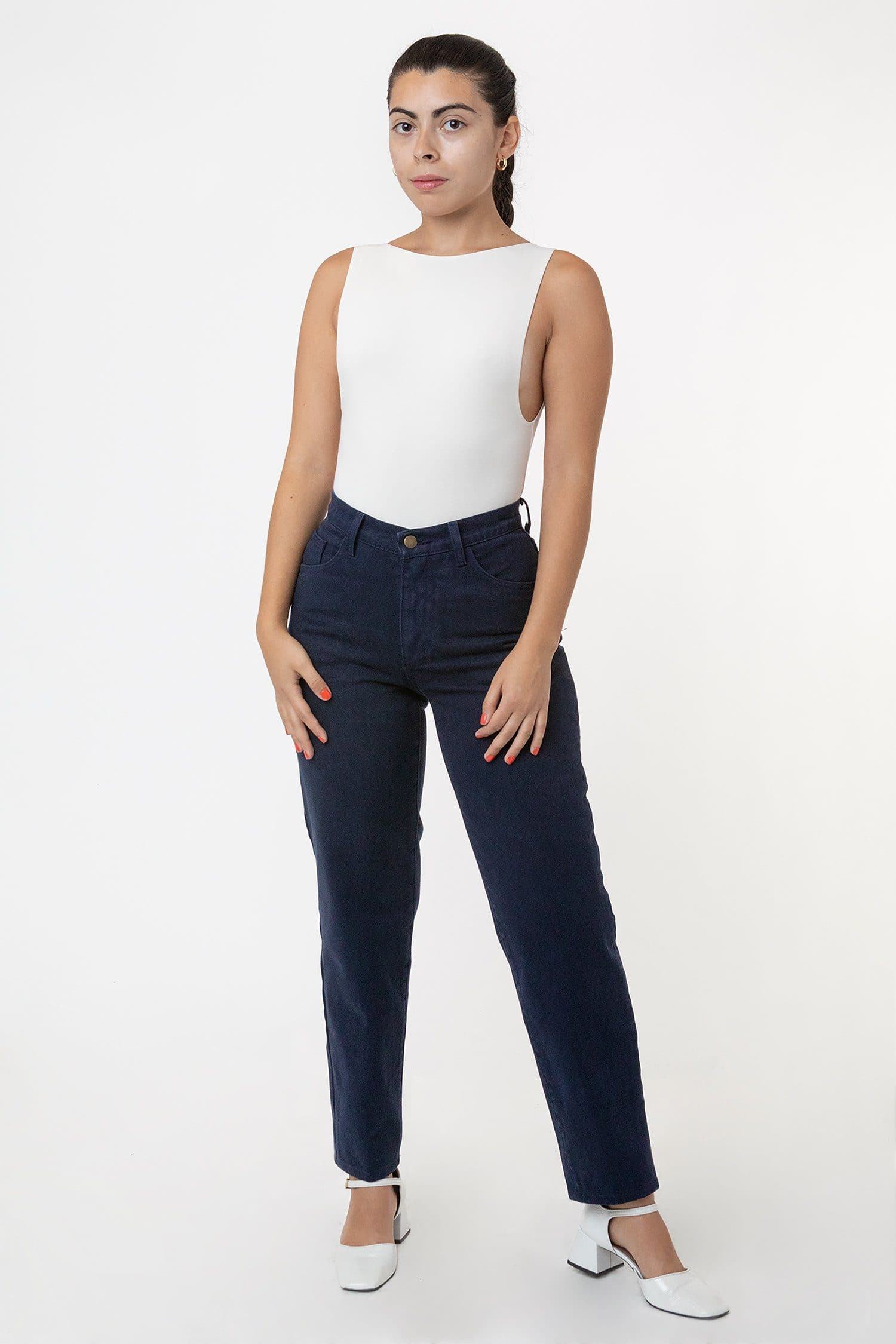 RBDW01GD - Garment Dye Women's Relaxed Fit Bull Denim Jean - Image 10