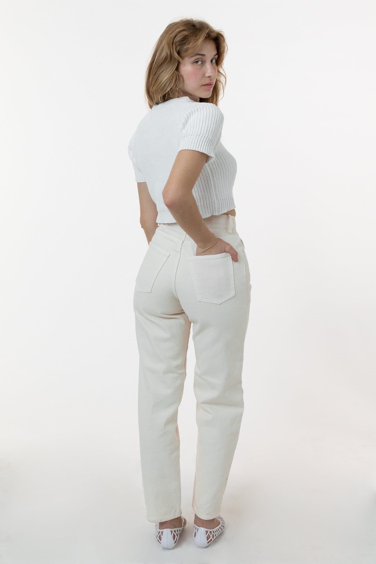 RBDW01GD - Garment Dye Women's Relaxed Fit Bull Denim Jean - Image 7