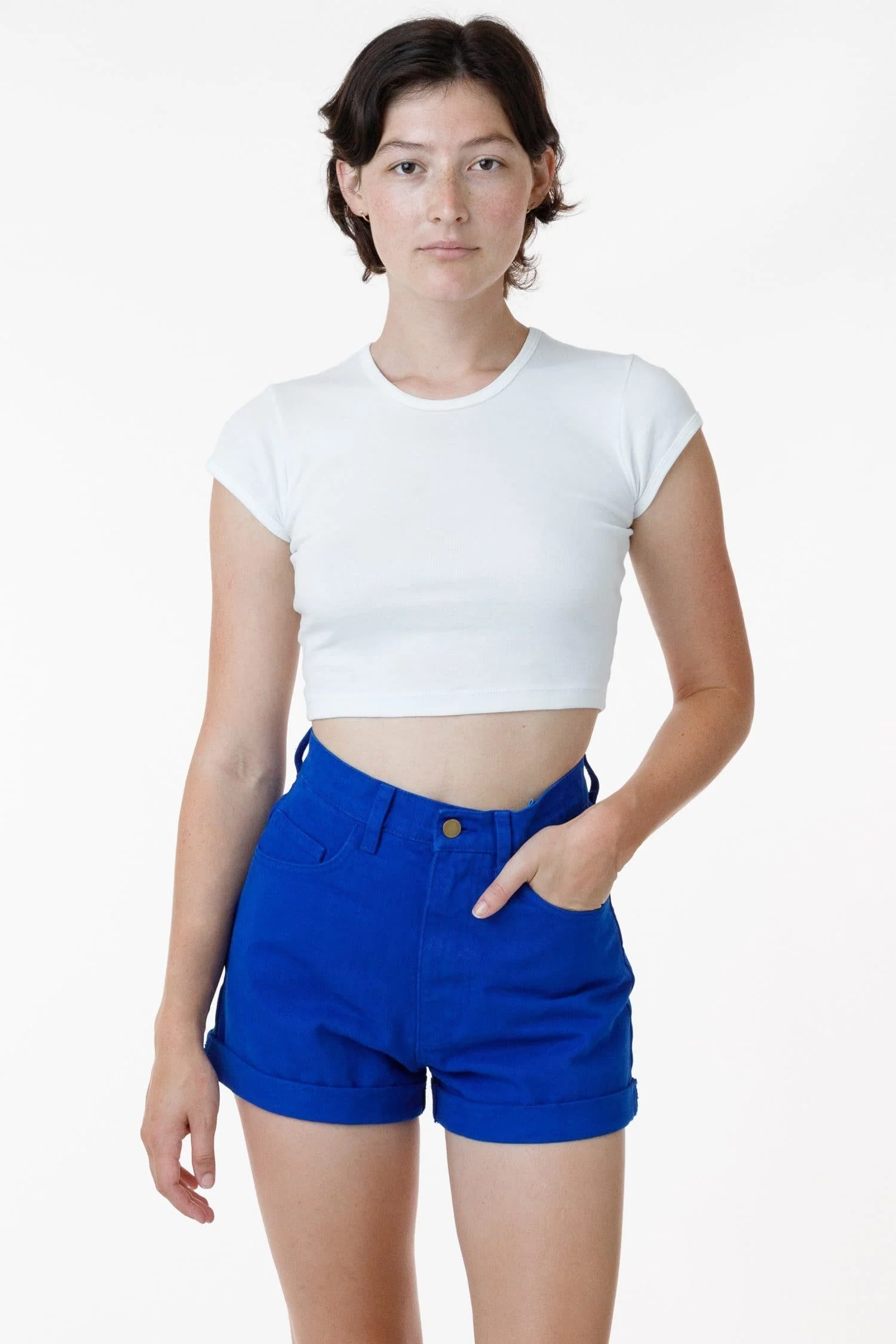 RBDW05GD - Bull Denim Garment Dye Cuff Short (Limited Edition) - Image 3