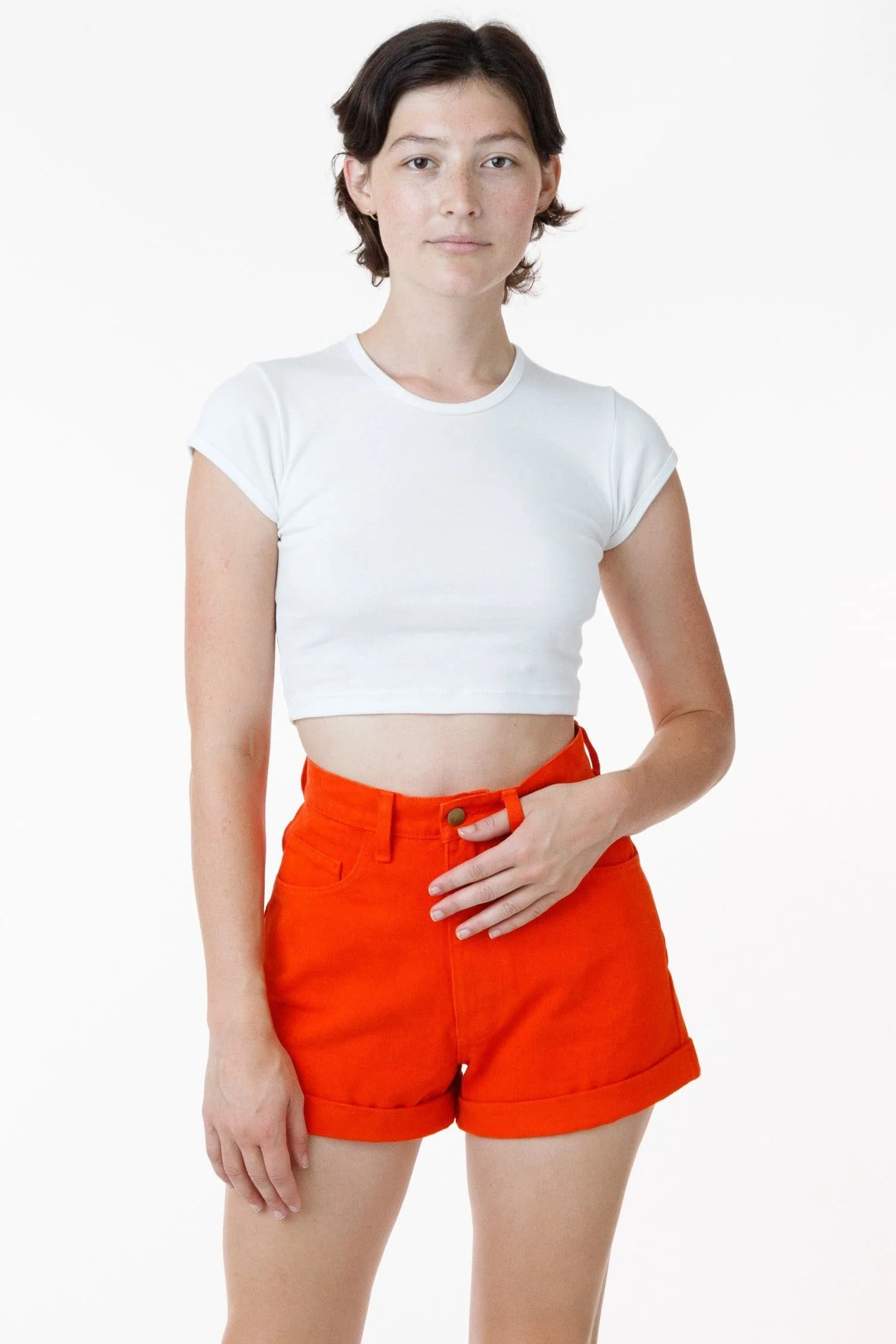 RBDW05GD - Bull Denim Garment Dye Cuff Short (Limited Edition) - Image 5