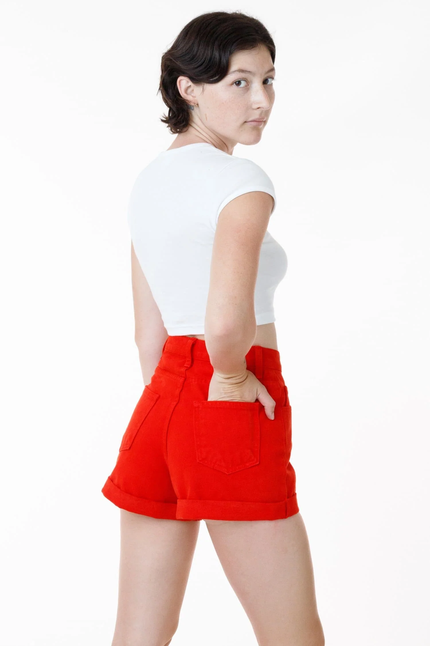 RBDW05GD - Bull Denim Garment Dye Cuff Short (Limited Edition) - Image 9