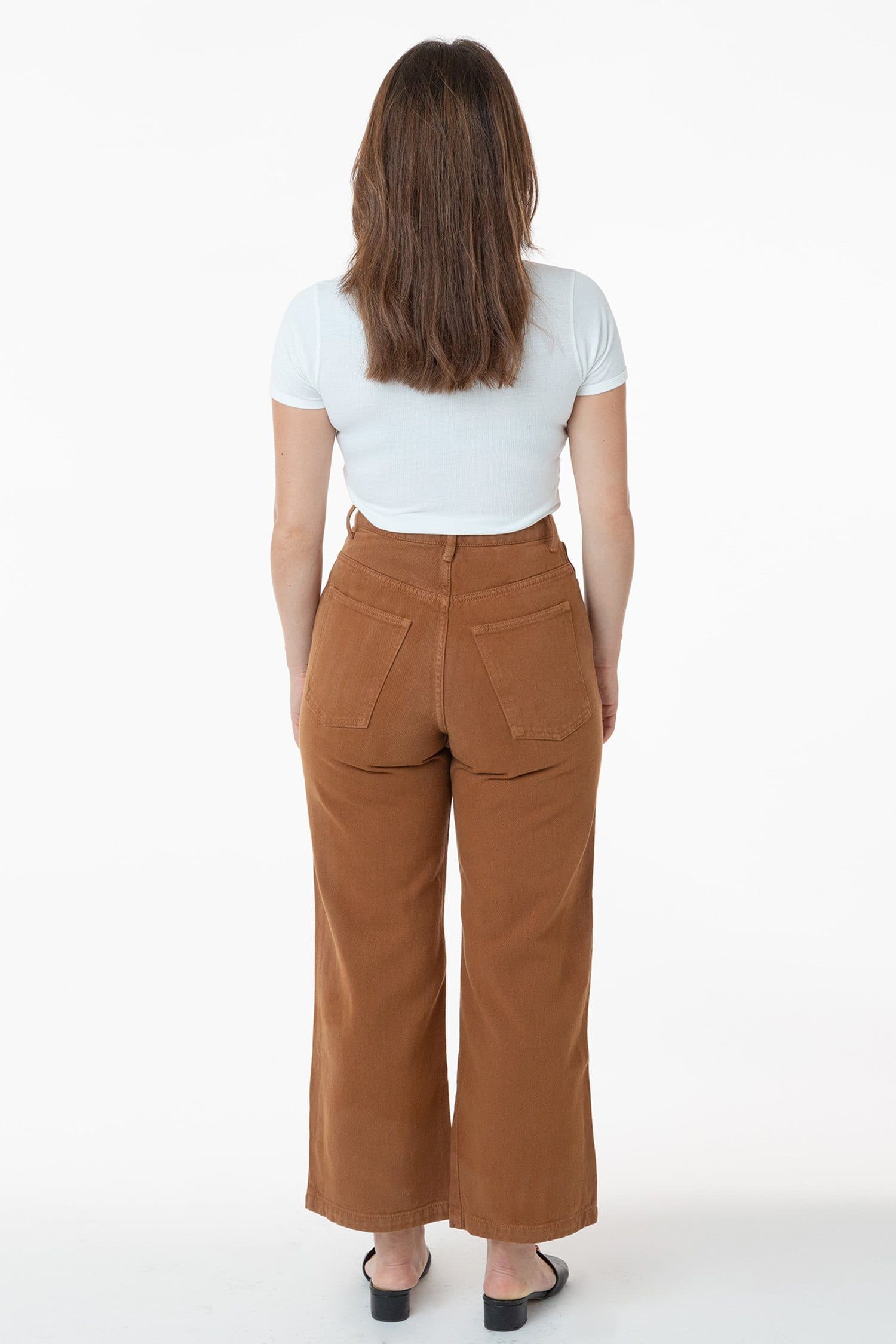 RBDW09GD - High Waisted Wide Leg Jean - Image 9