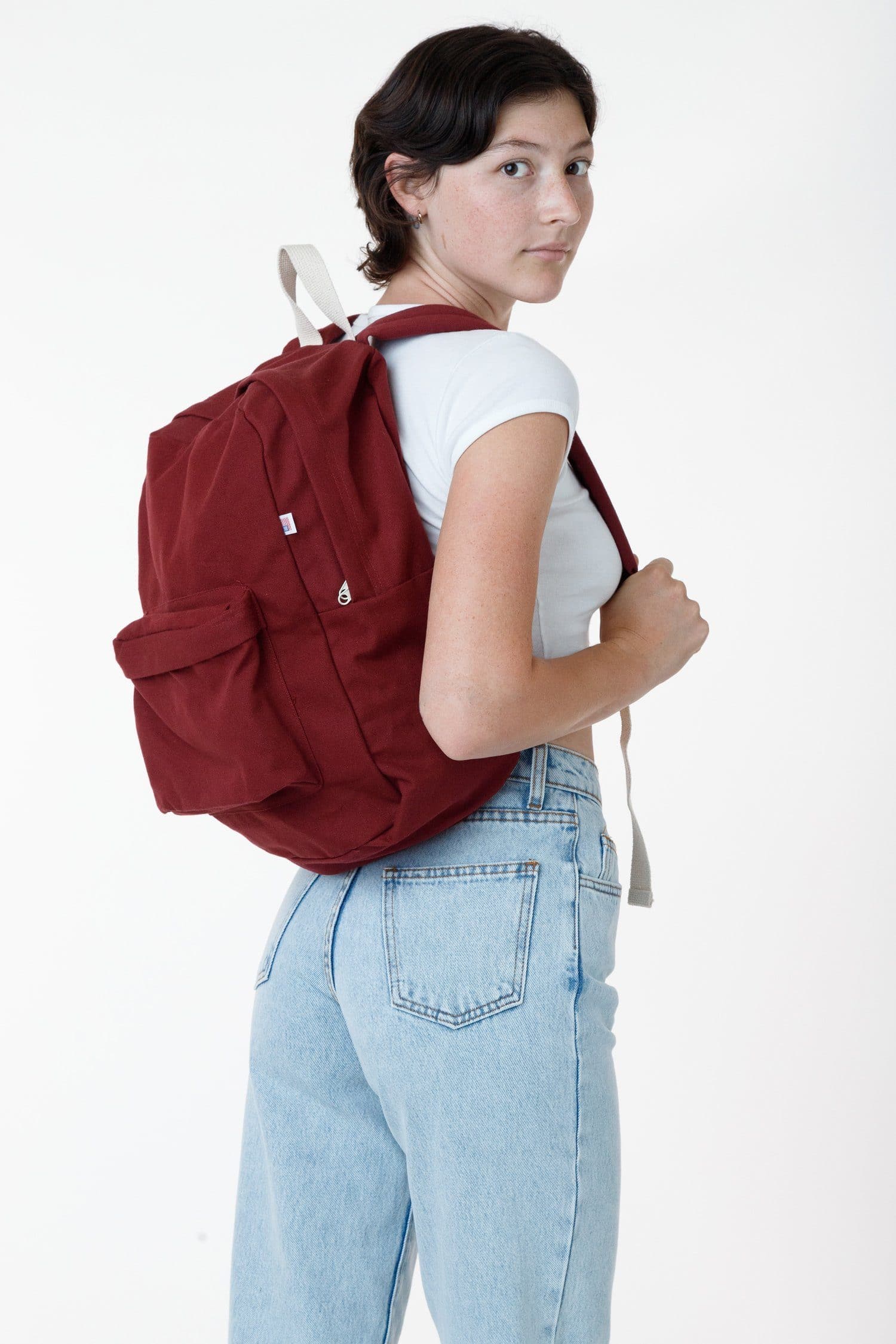 RCC508 - Cotton Canvas Backpack - Image 4